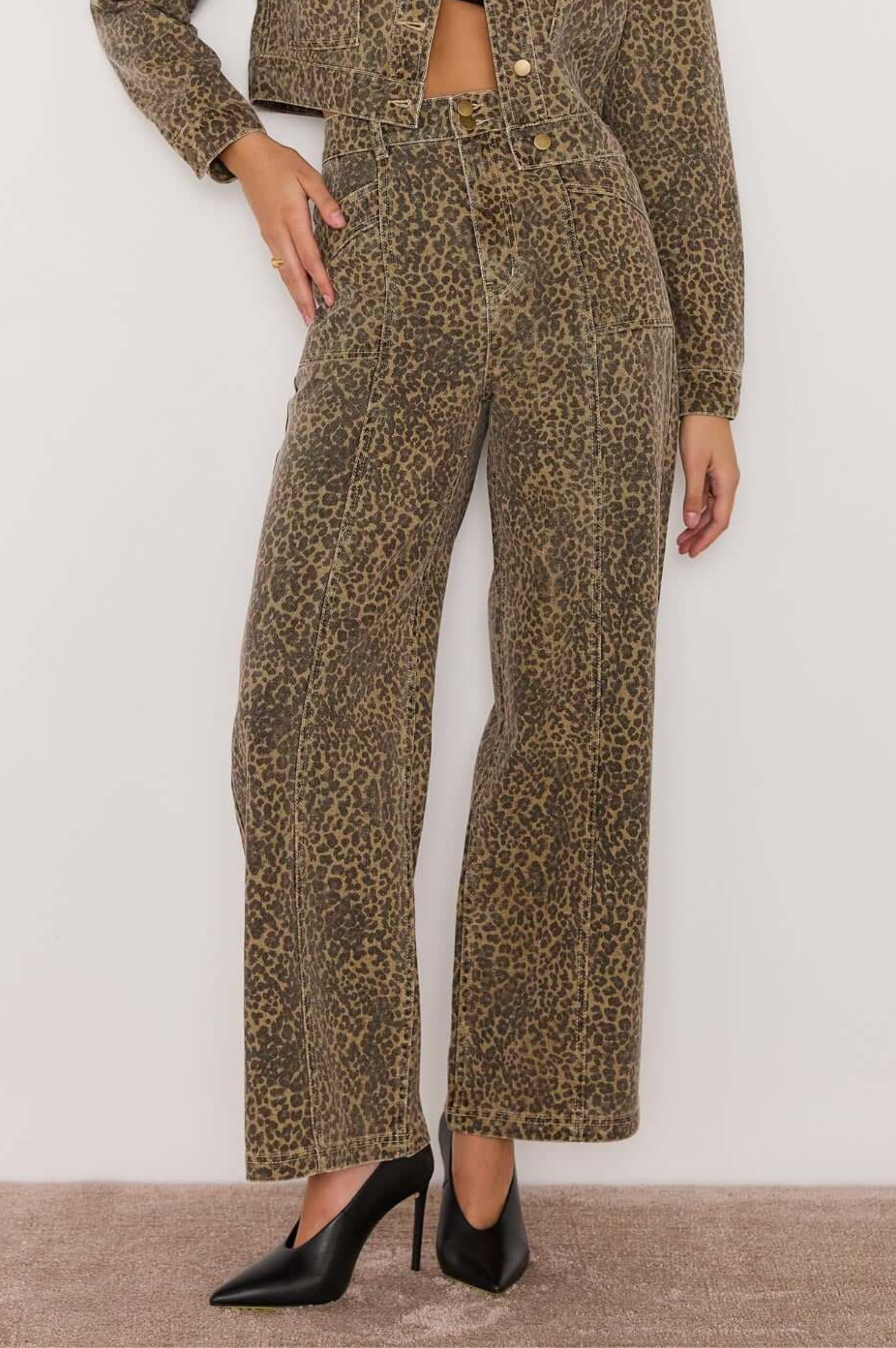 Anouk Animal Print Jeans