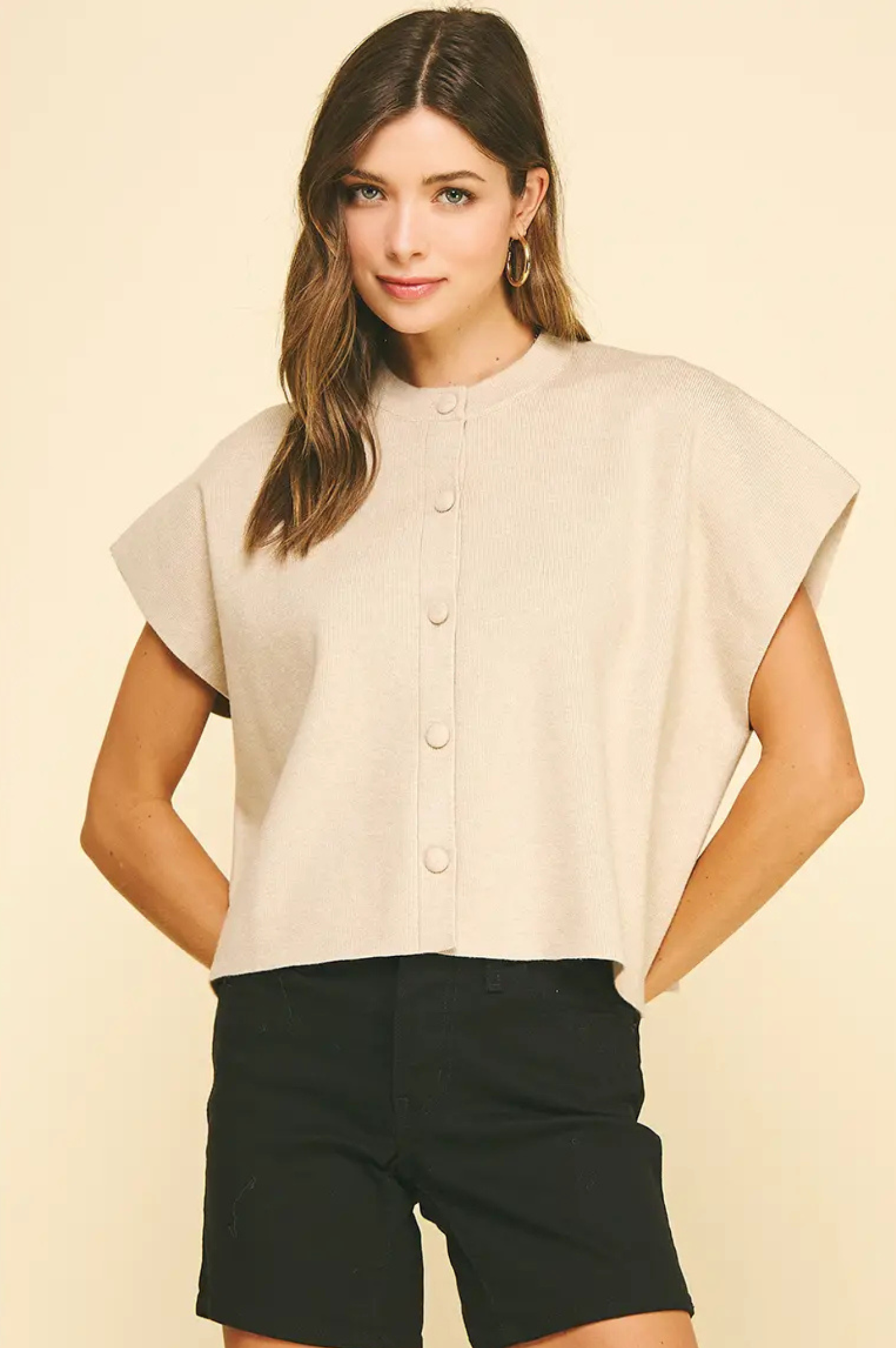 Annie Sleeveless Sweater
