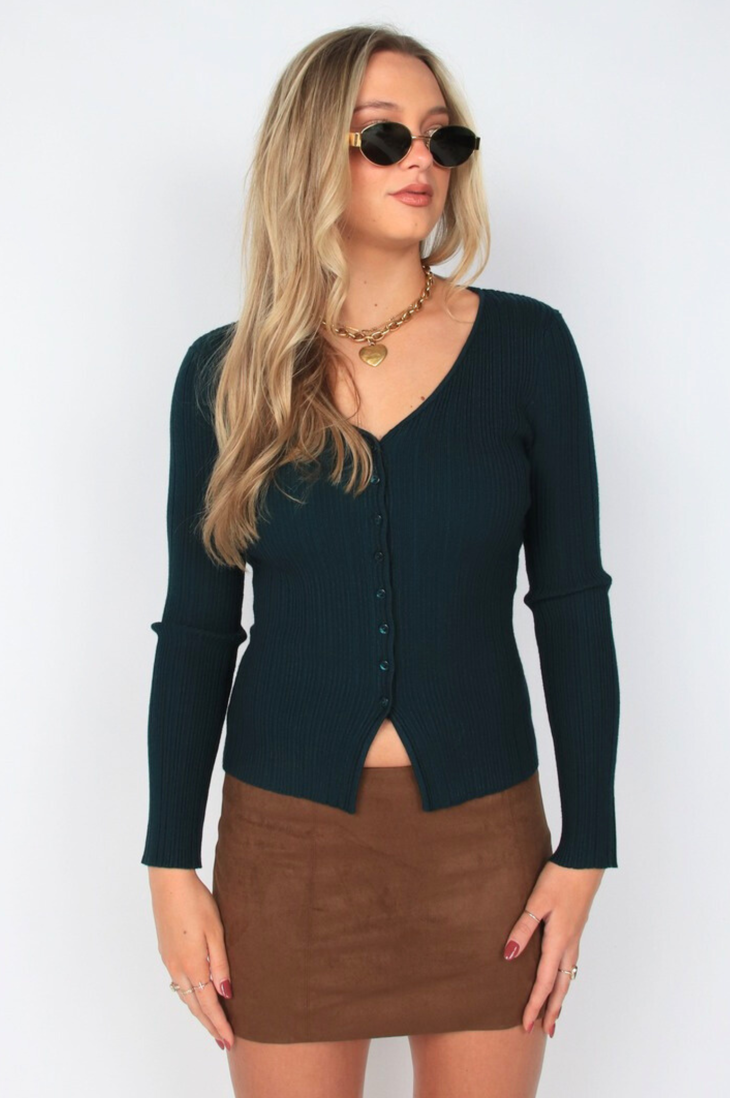 Ava Buttoned Long Sleeve
