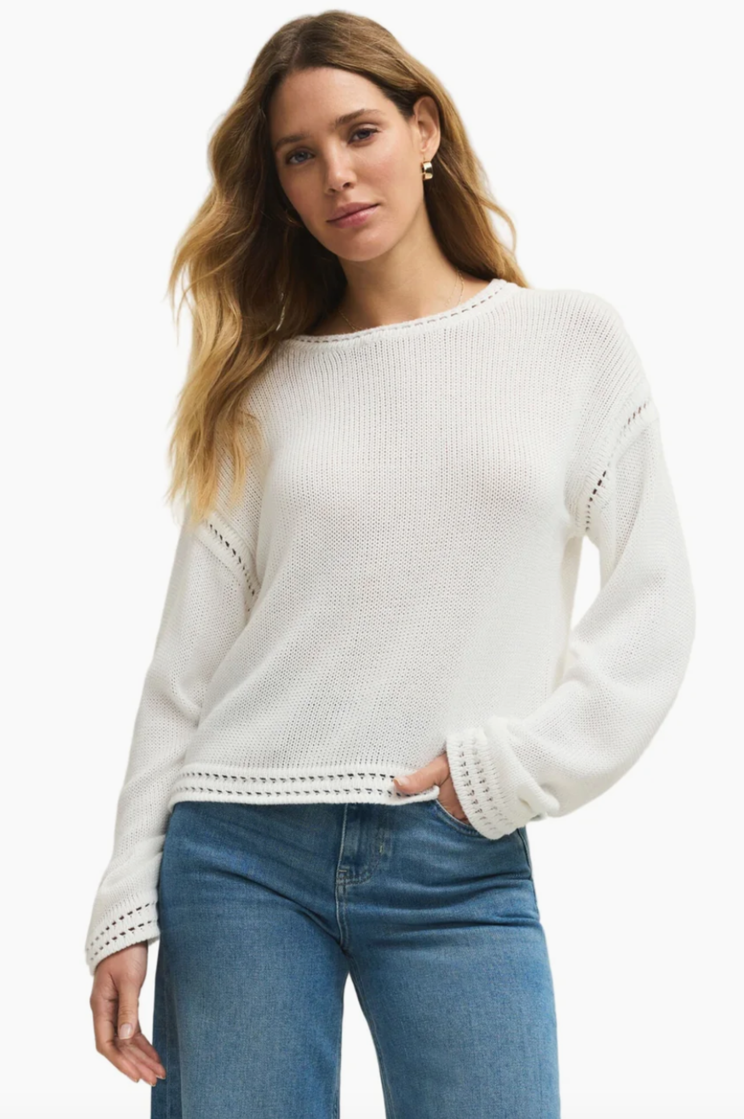 Bellami Crochet Sweater