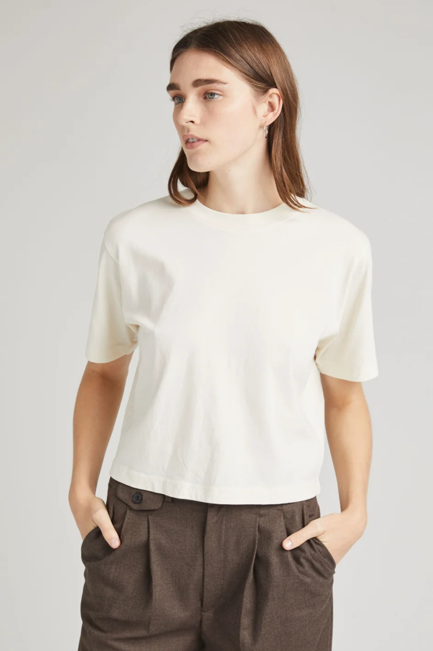 Relaxed Crop Tee