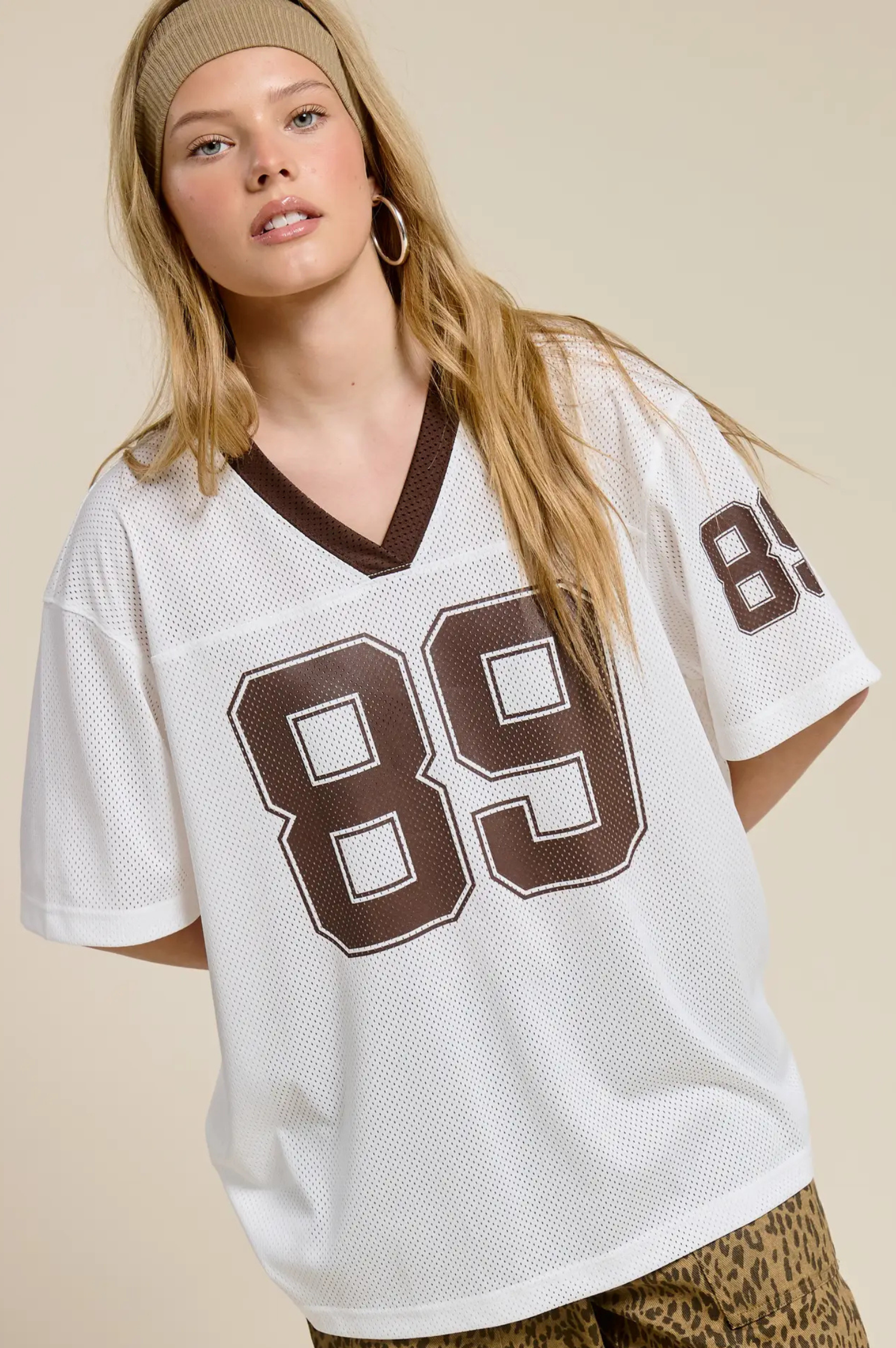 Melanie Jersey Shirt Top