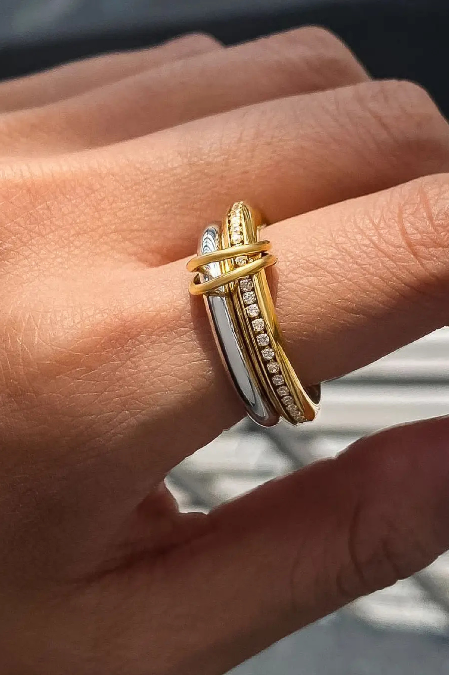 Bayard Multi Stack Ring