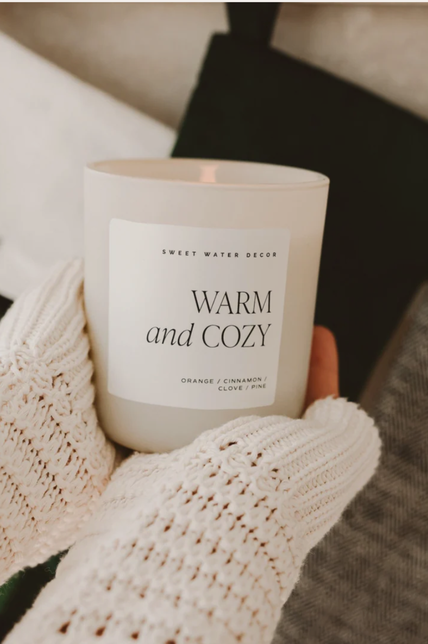 Warm and Cozy- 15 oz Candle