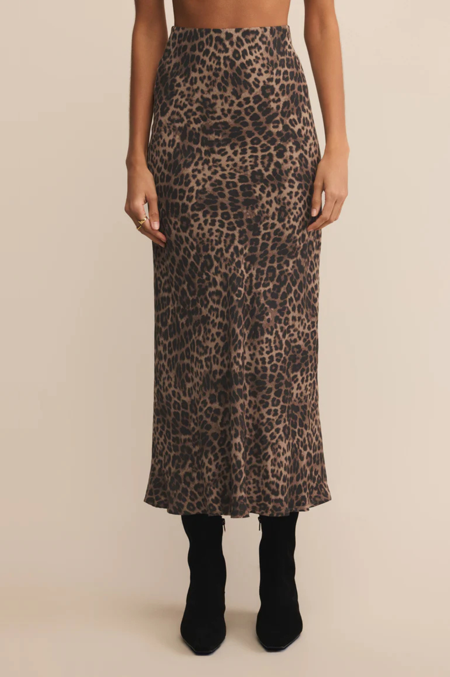 Izabel Luxe Satin Skirt