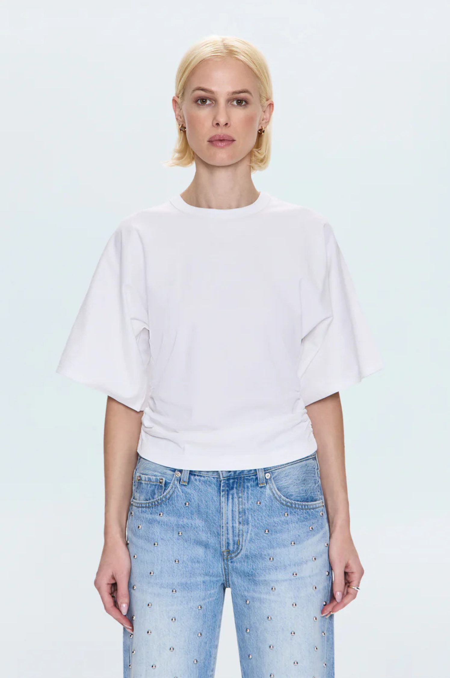 Veronica Kimono Sleeve Fitted Tee