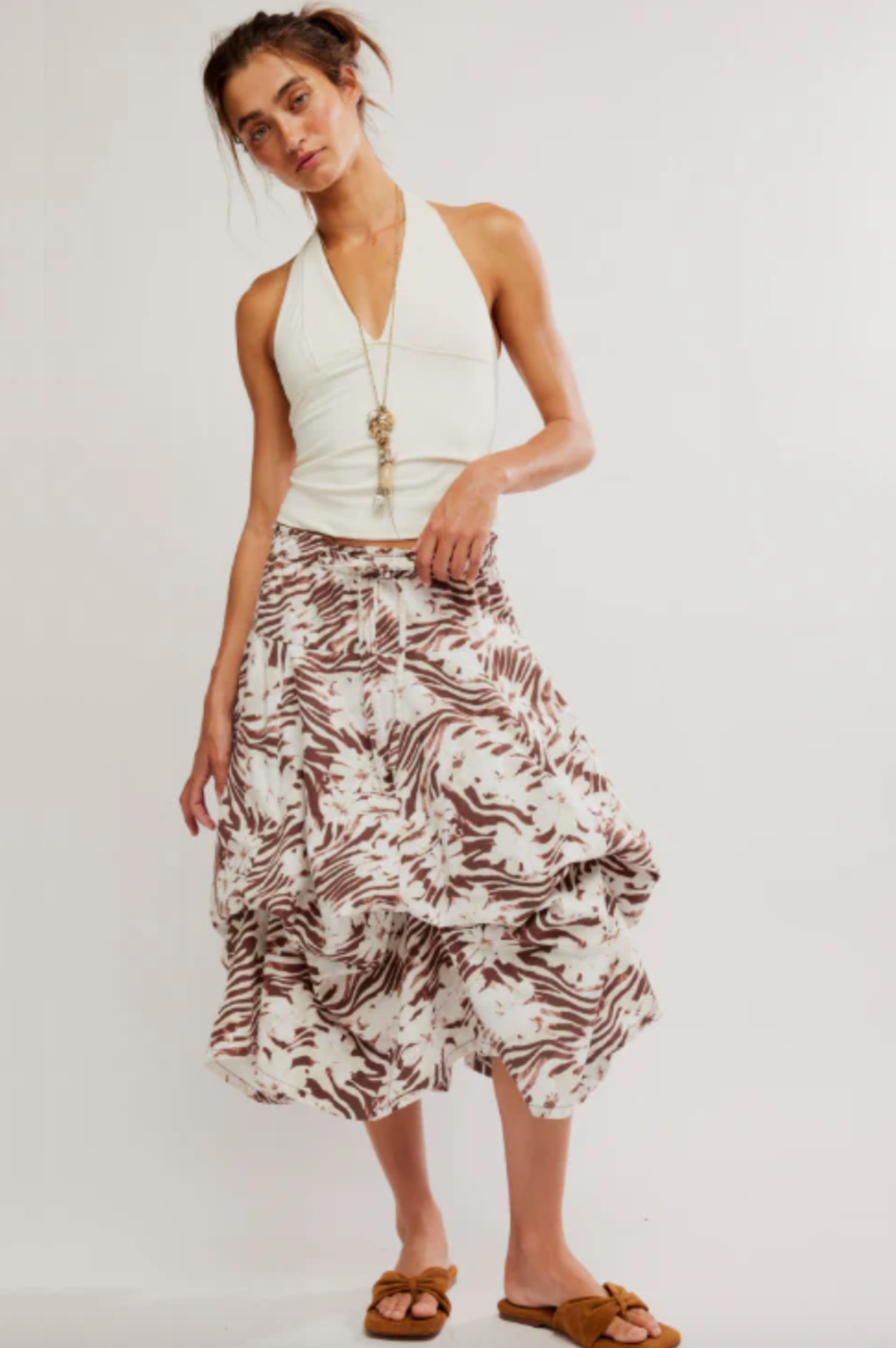 Zephyr Bustle Convertible Skirt