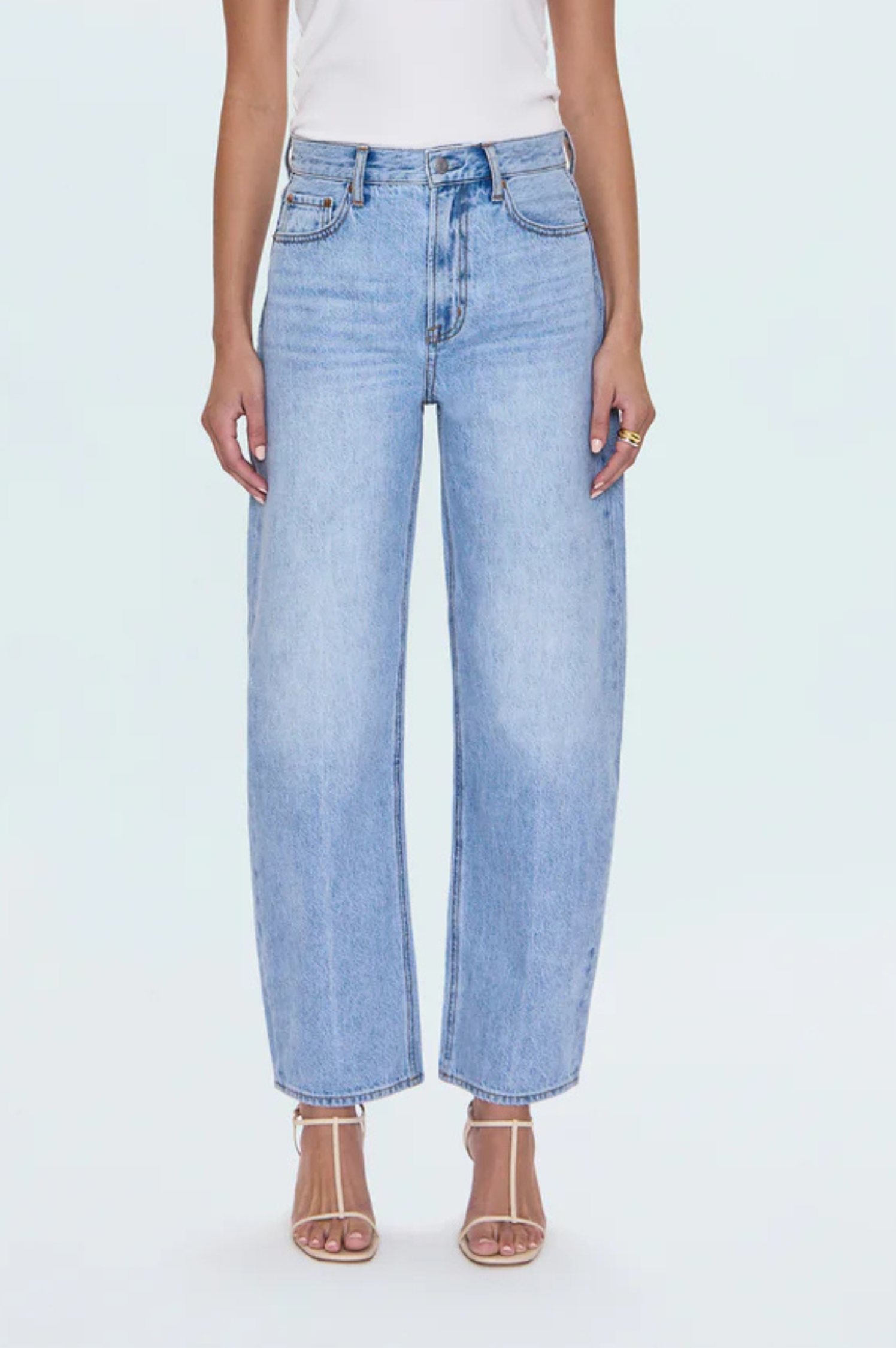 Wes High Rise Barrel - Gaze