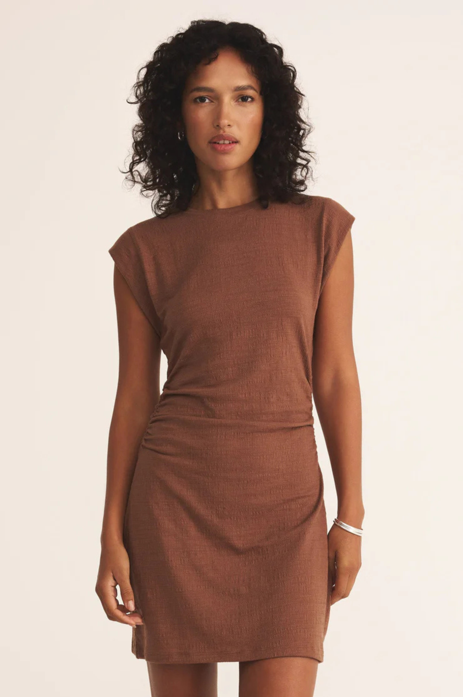 Camino Textured Mini Dress