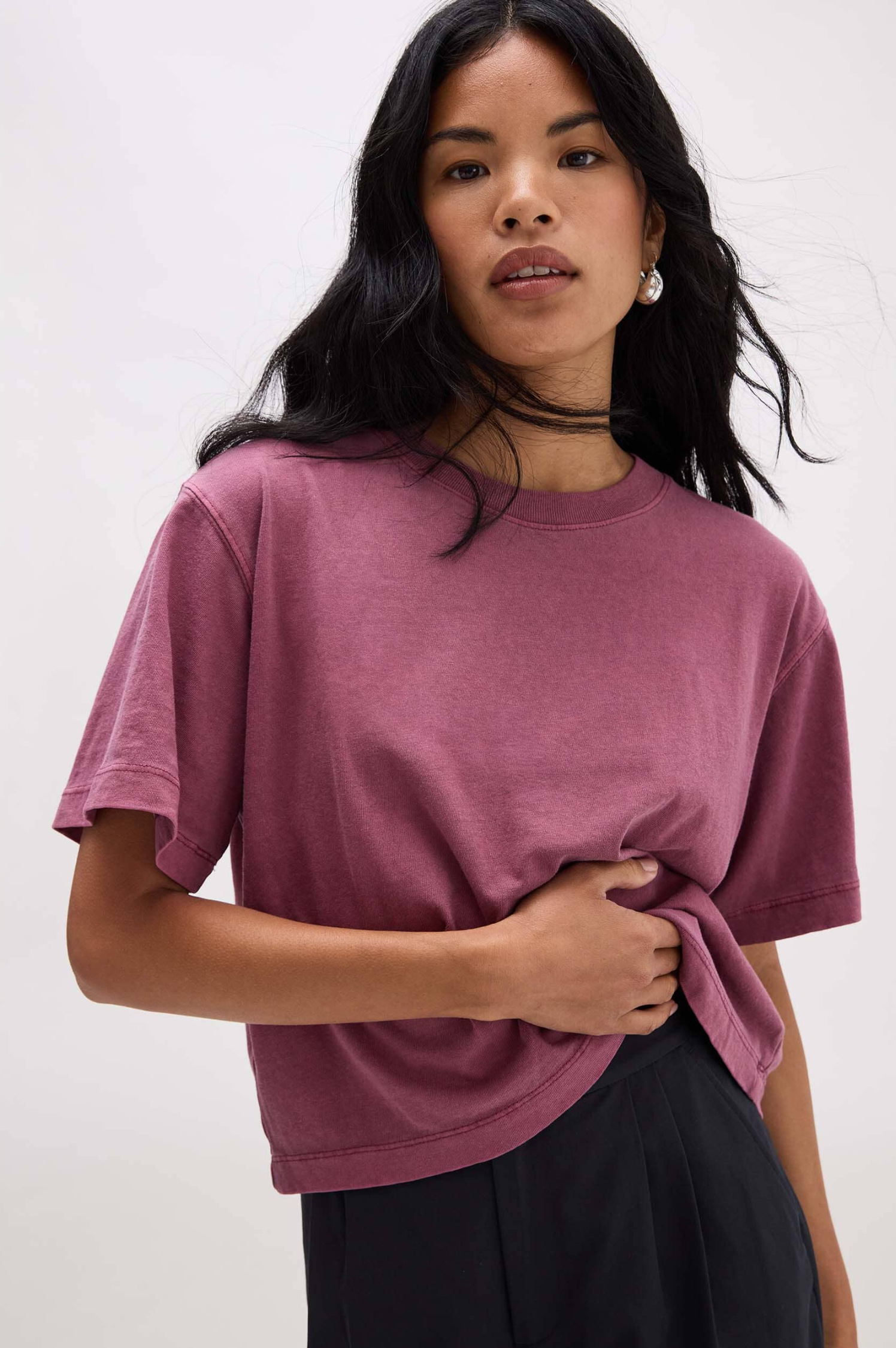 Relaxed Crop Tee