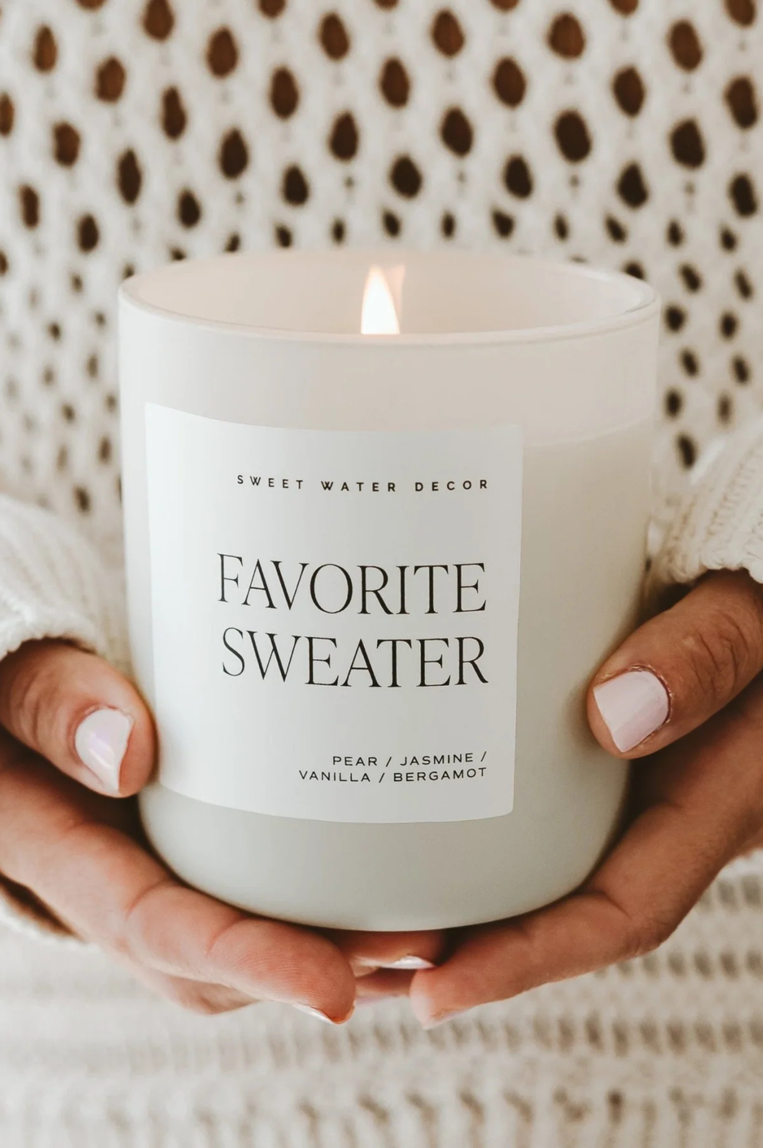 Favorite Sweater- 15 oz Candle