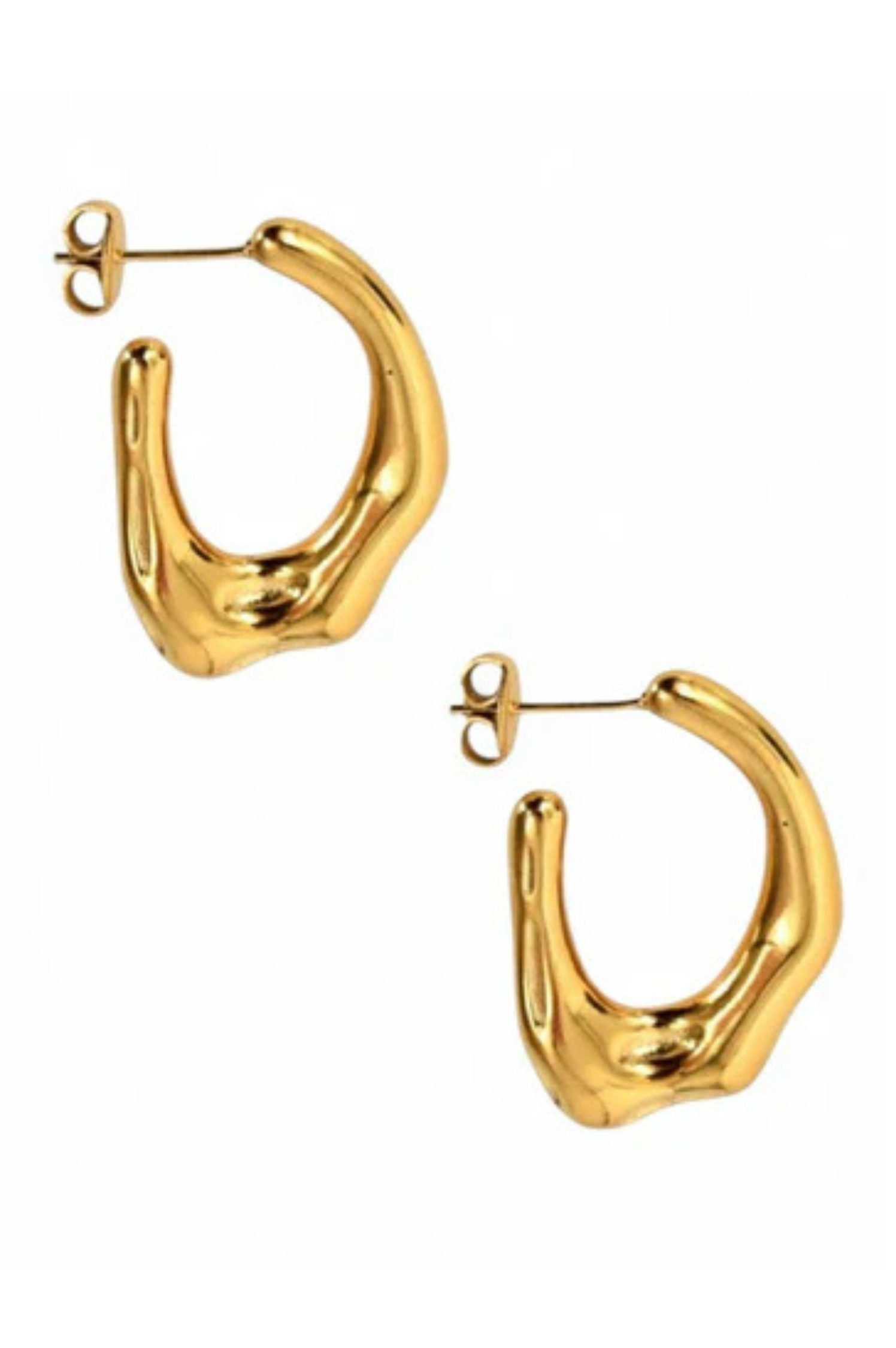 Fan Girl Hoop Earrings