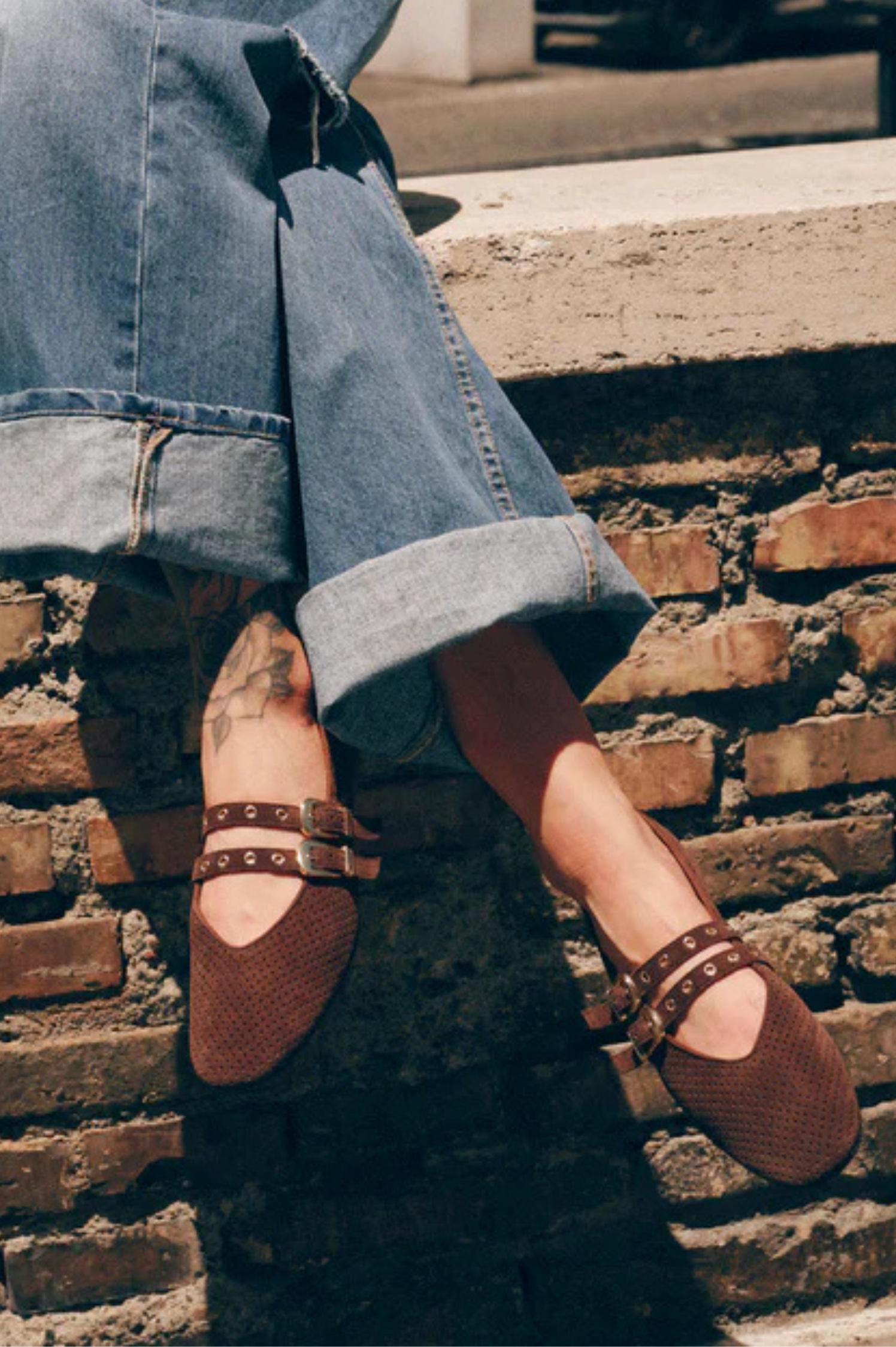 Baylee Grommet Ballet Flats