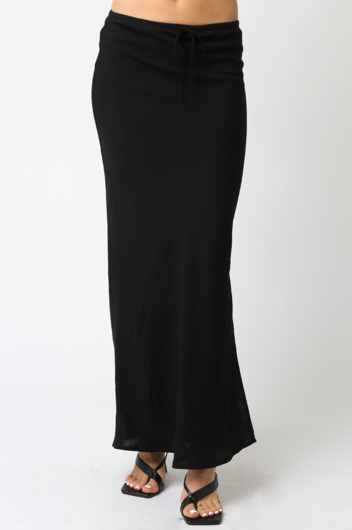 Maya Linen Maxi Skirt