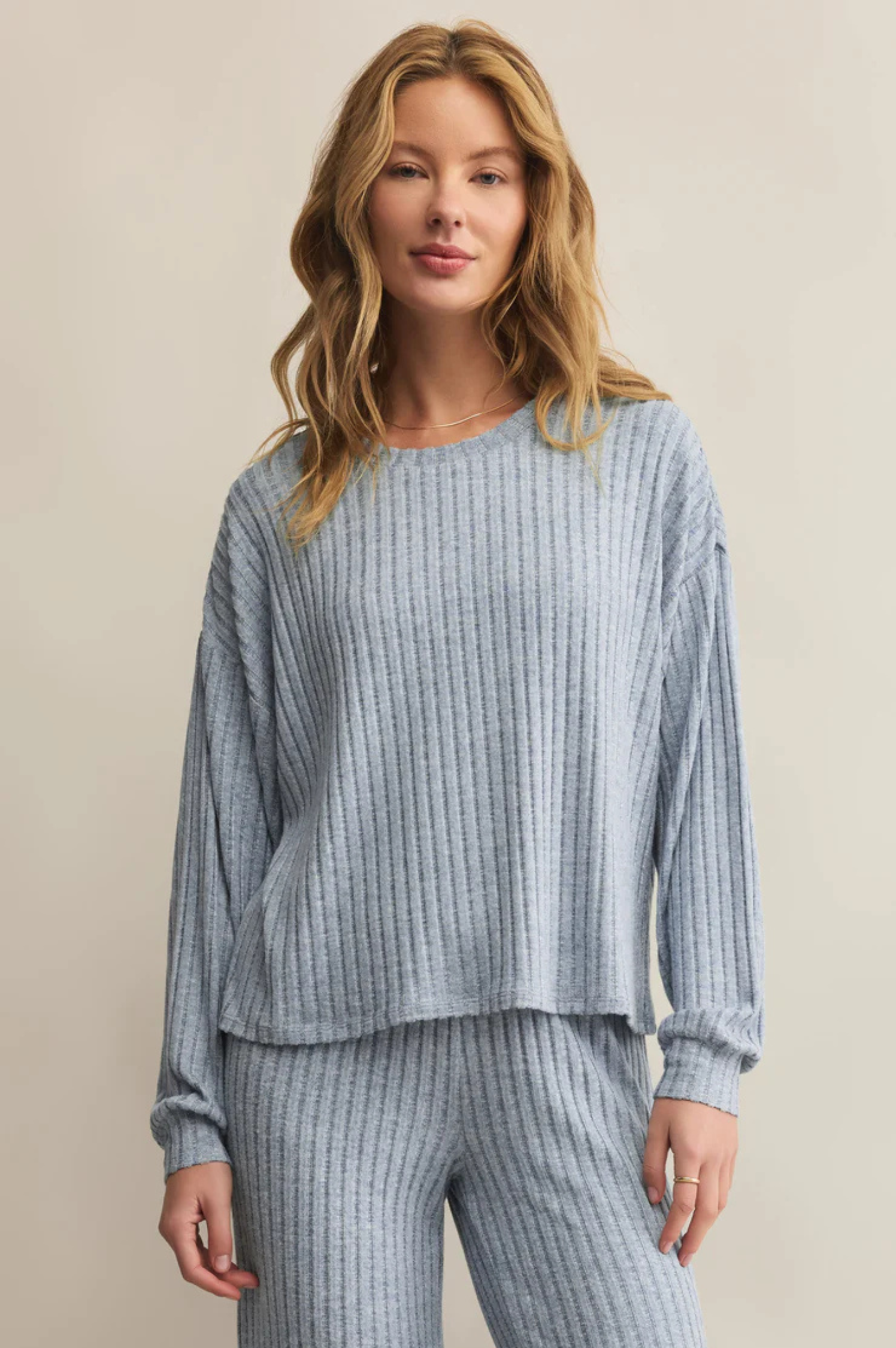 Daydream Rib Long Sleeve Top