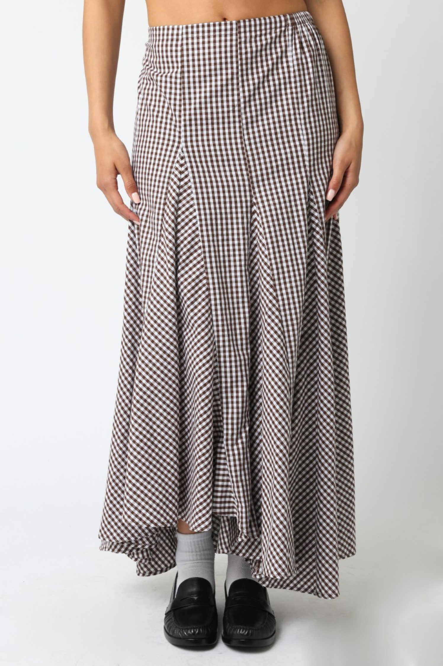 Alex Checkered Skirt