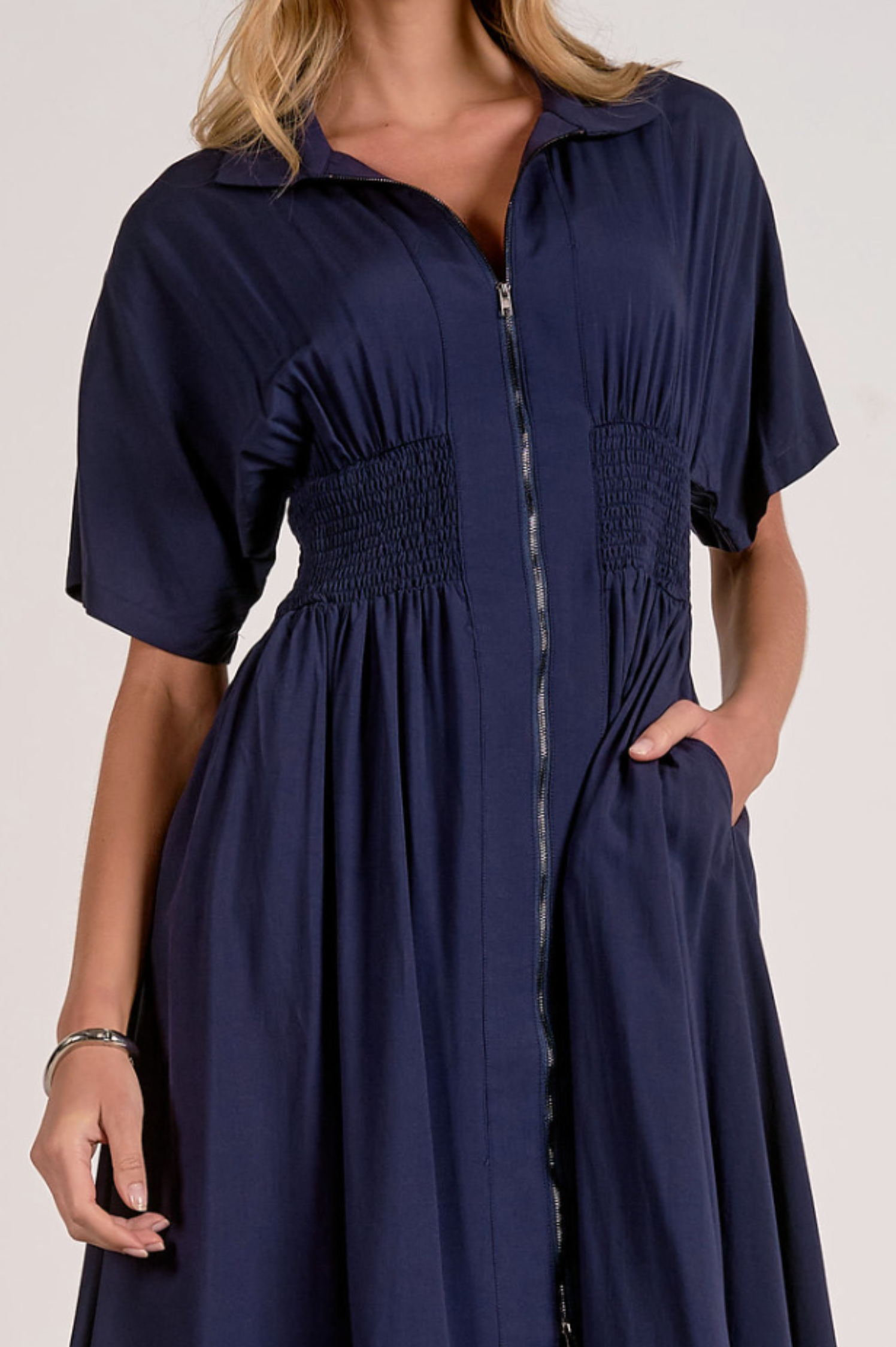 Vivienne Waist Midi Dress