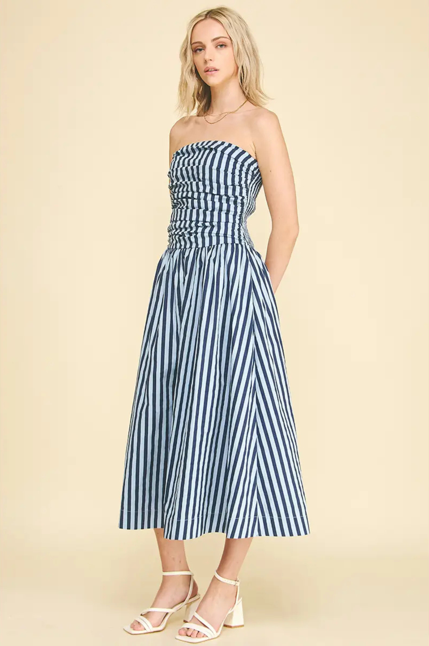 Poppy Striped Dress