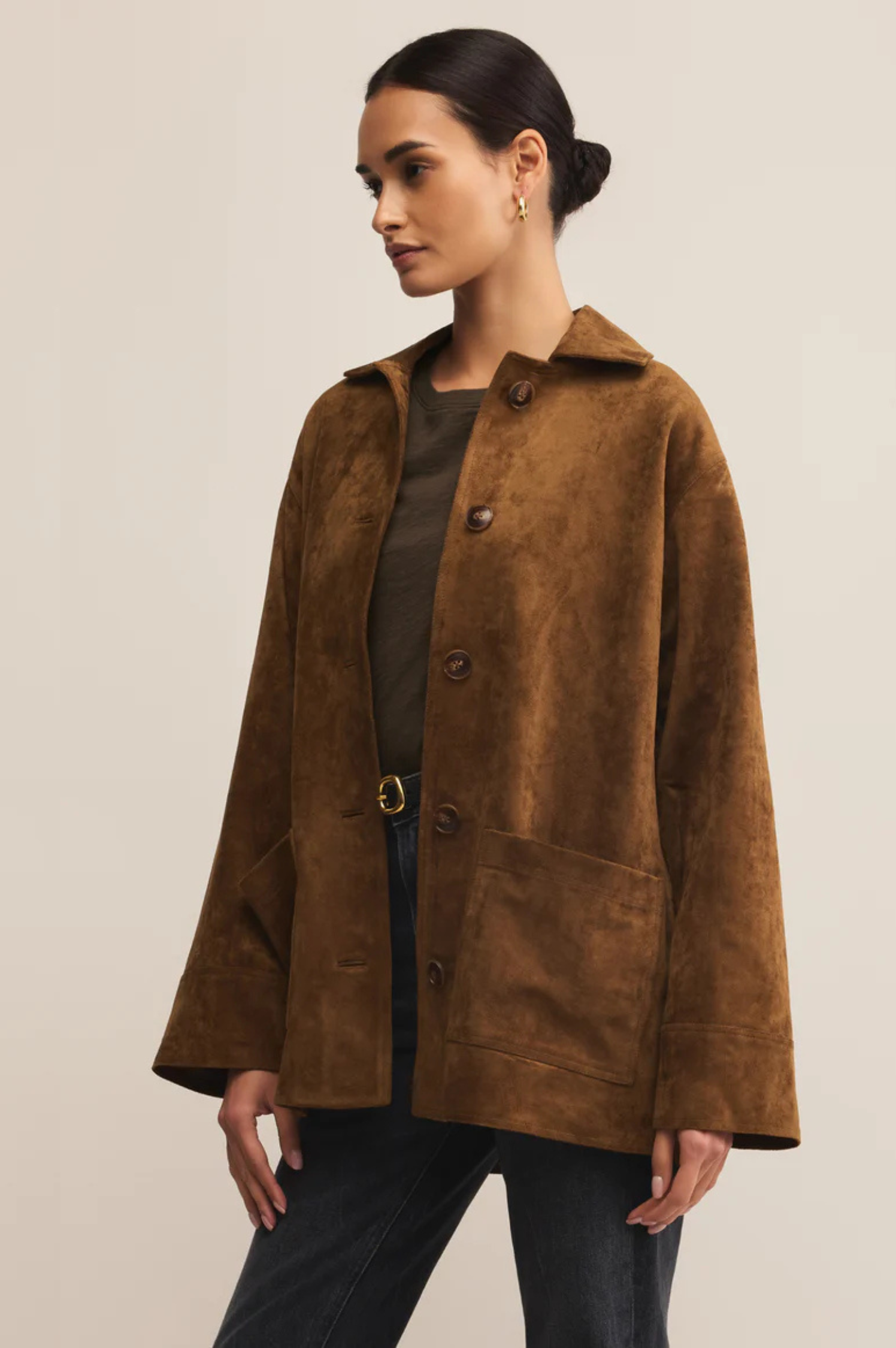 Decker Suede Chore Jacket