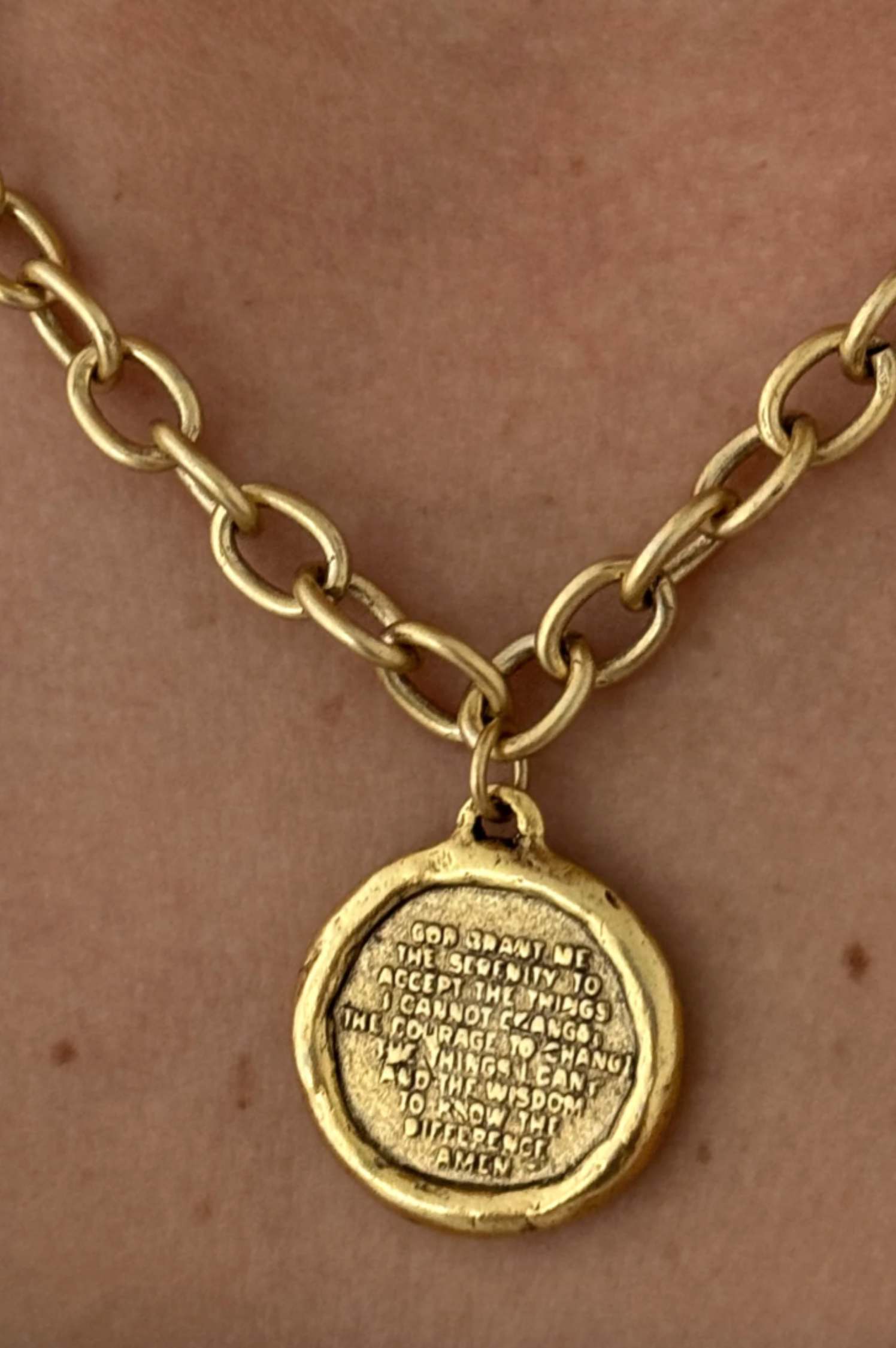 Serenity Prayer Necklace