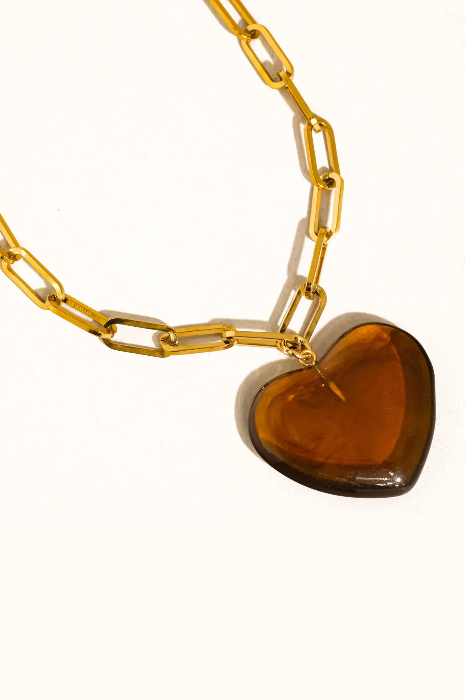 Rouelle Heart Chain Necklace