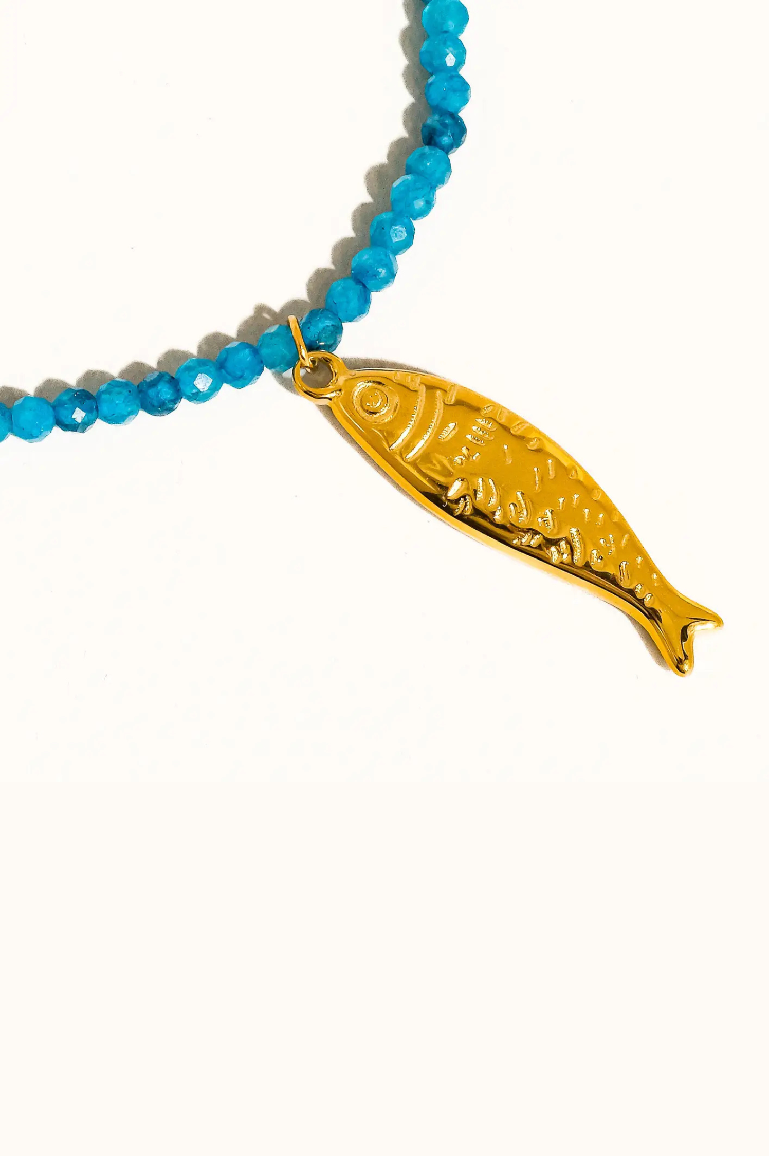 Sasha Fish Beaded Necklace