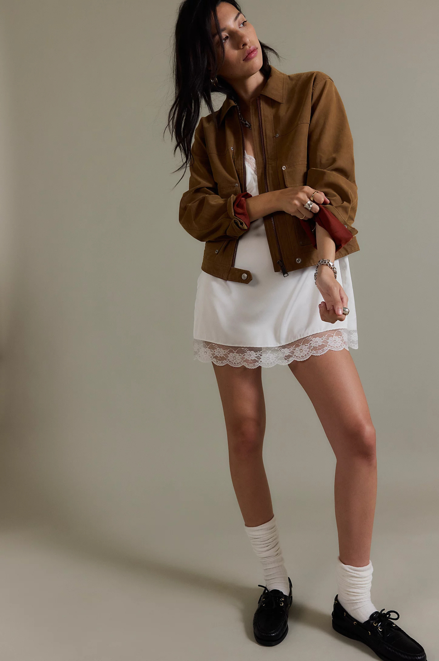 Blair Vegan Suede Jacket