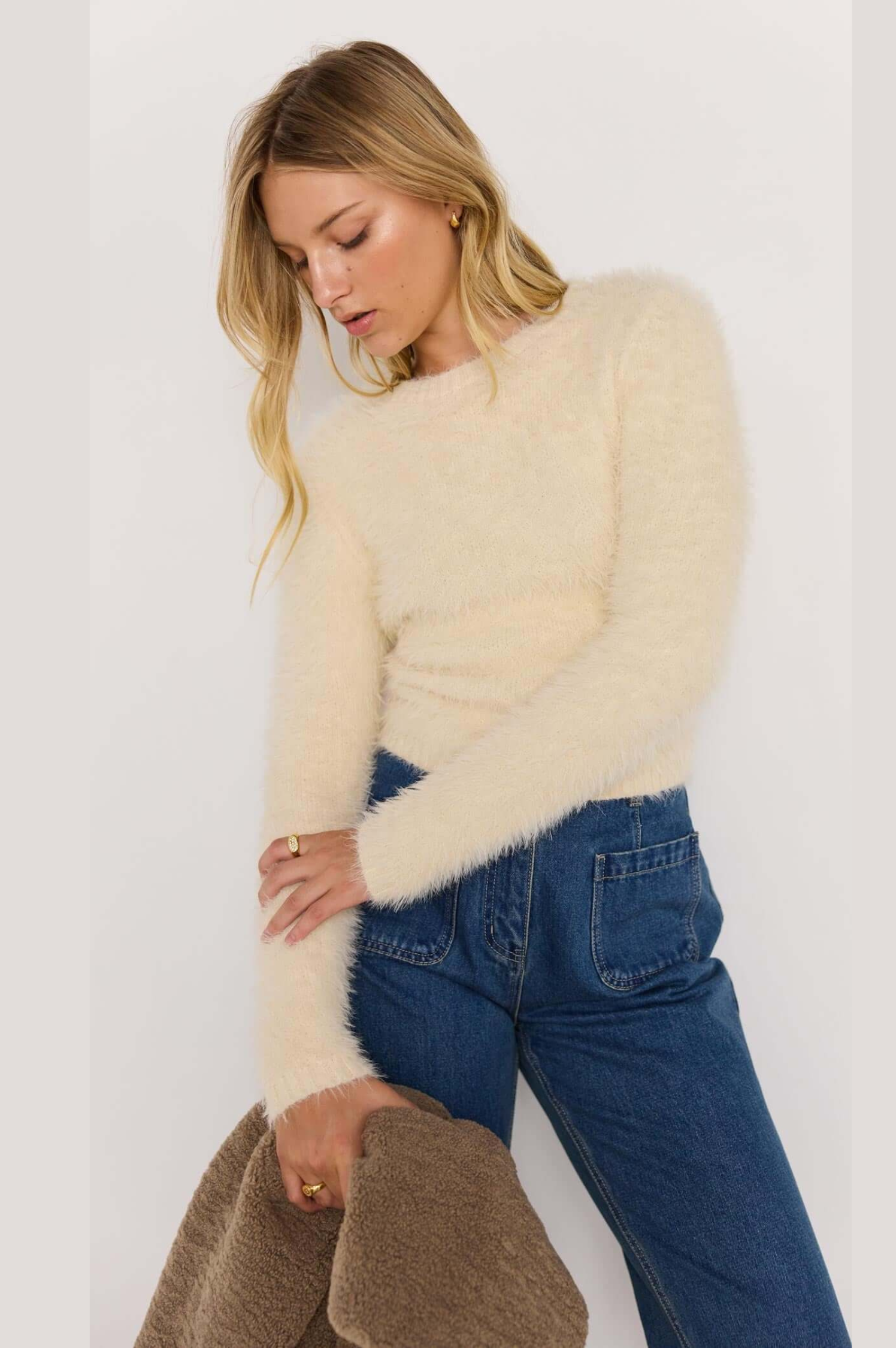Irena Fluffy Sweater