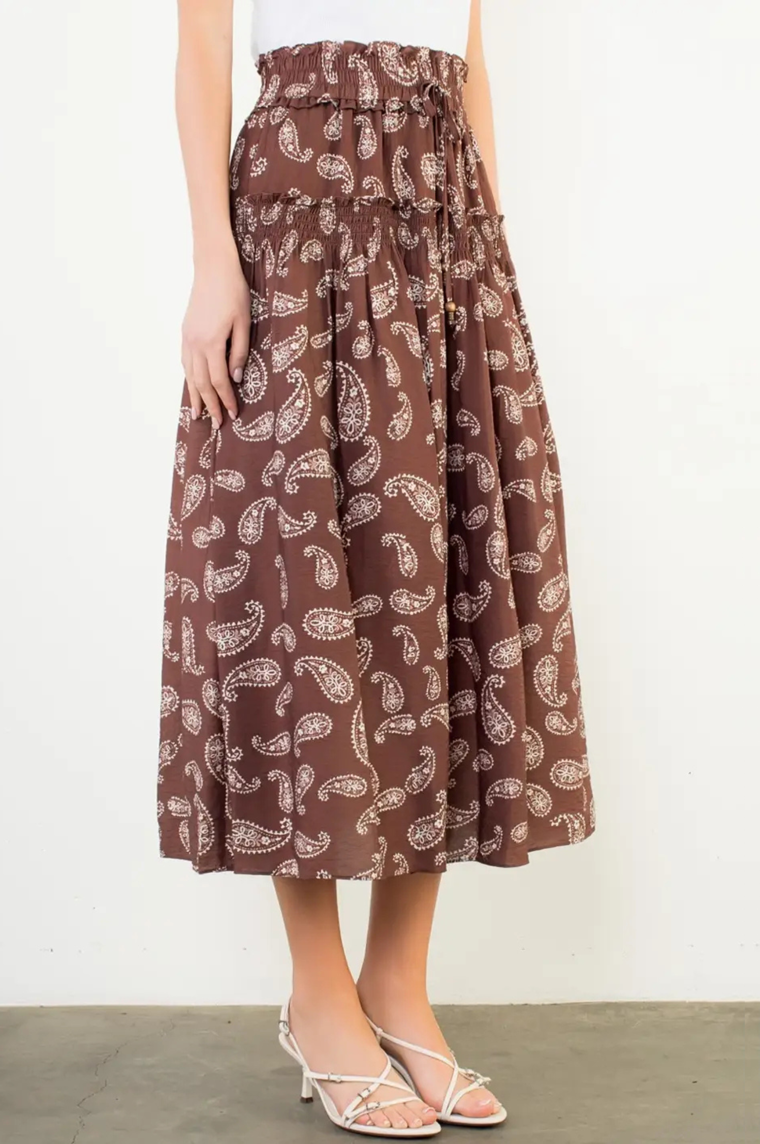 Dory Paisley Skirt