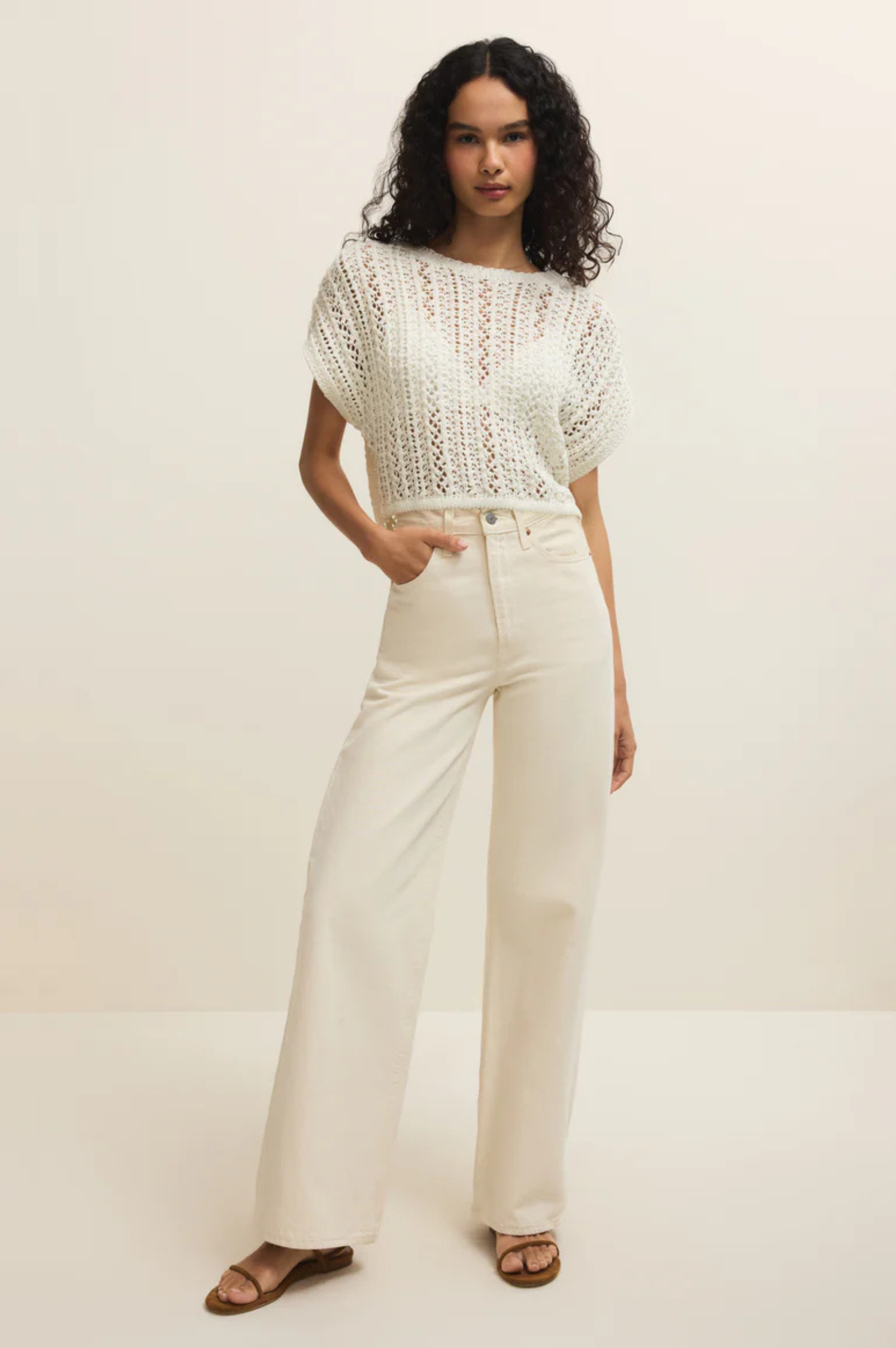 Ballast Crochet Sweater Top