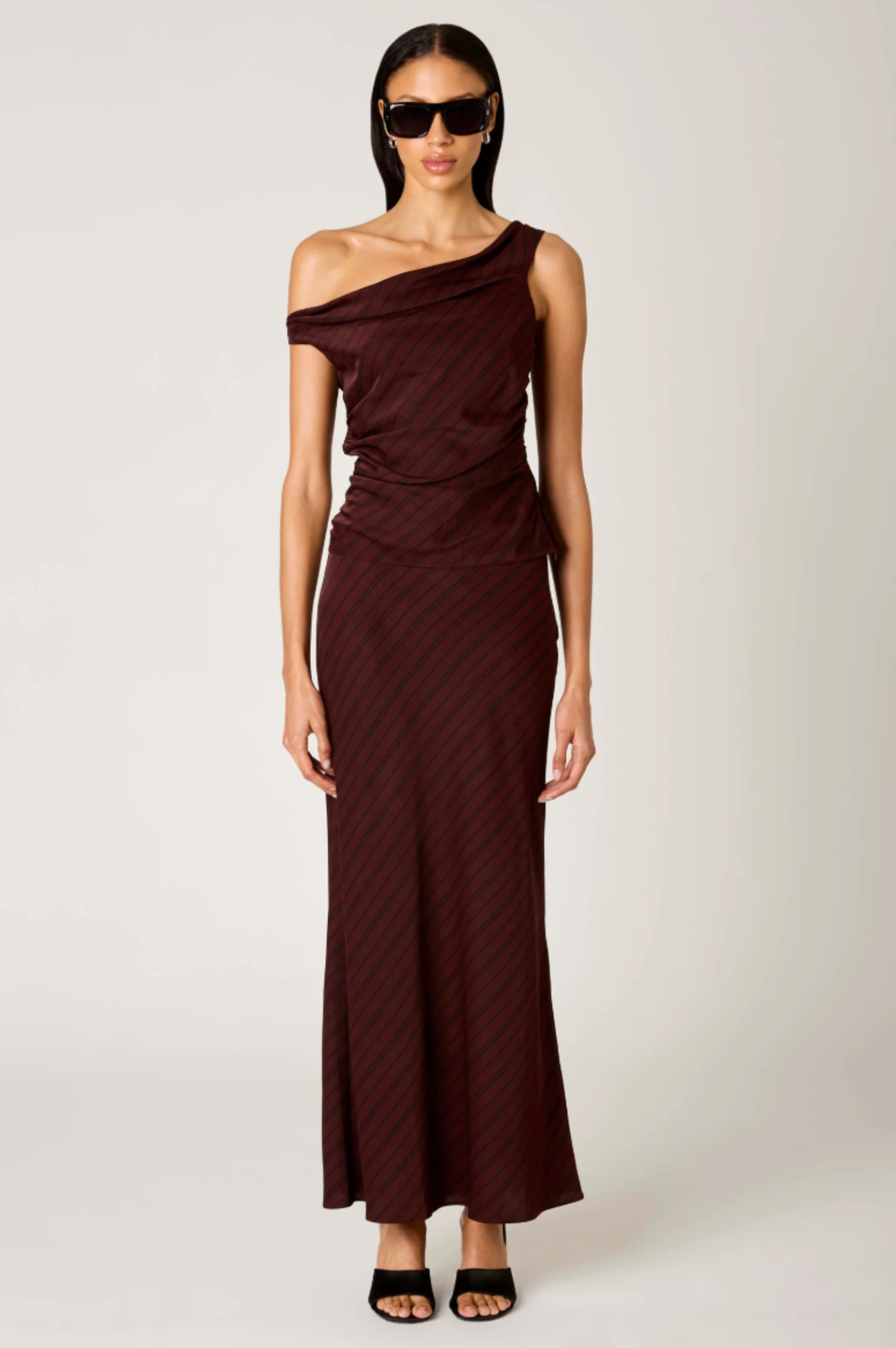 Oxblood Ravello Skirt