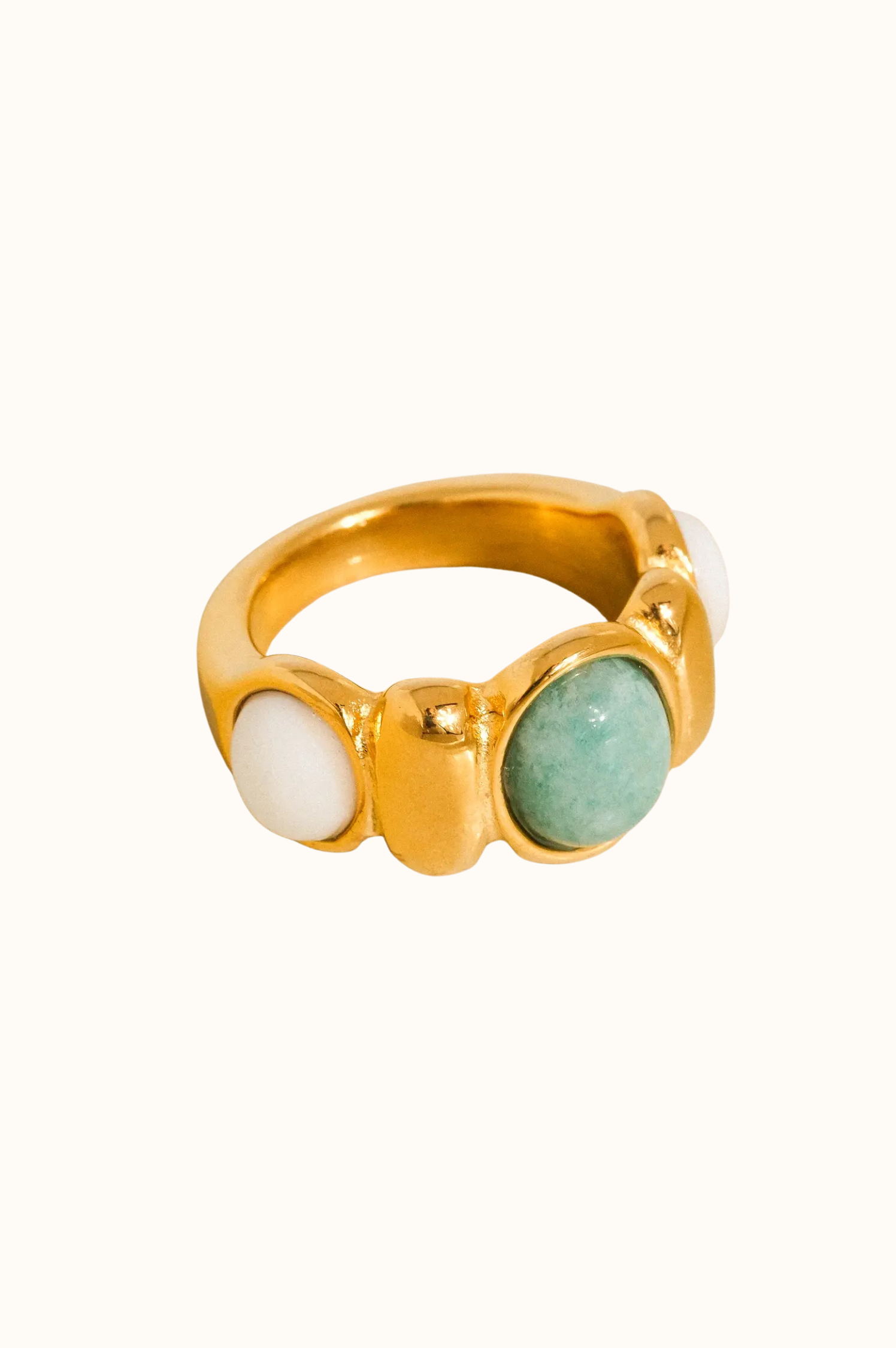 Laurent Natural Stone Ring