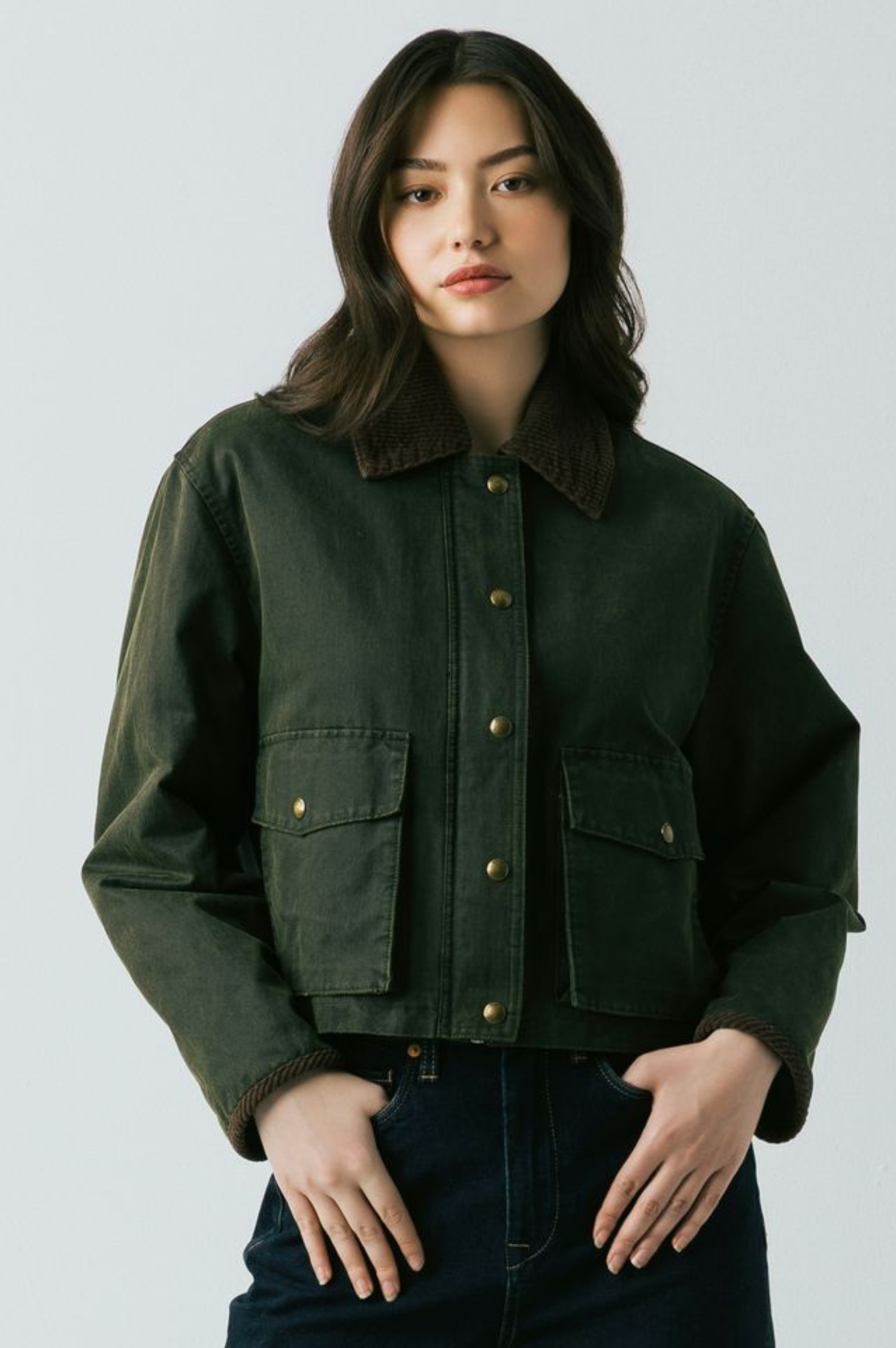 Catching A Break Cropped Jacket