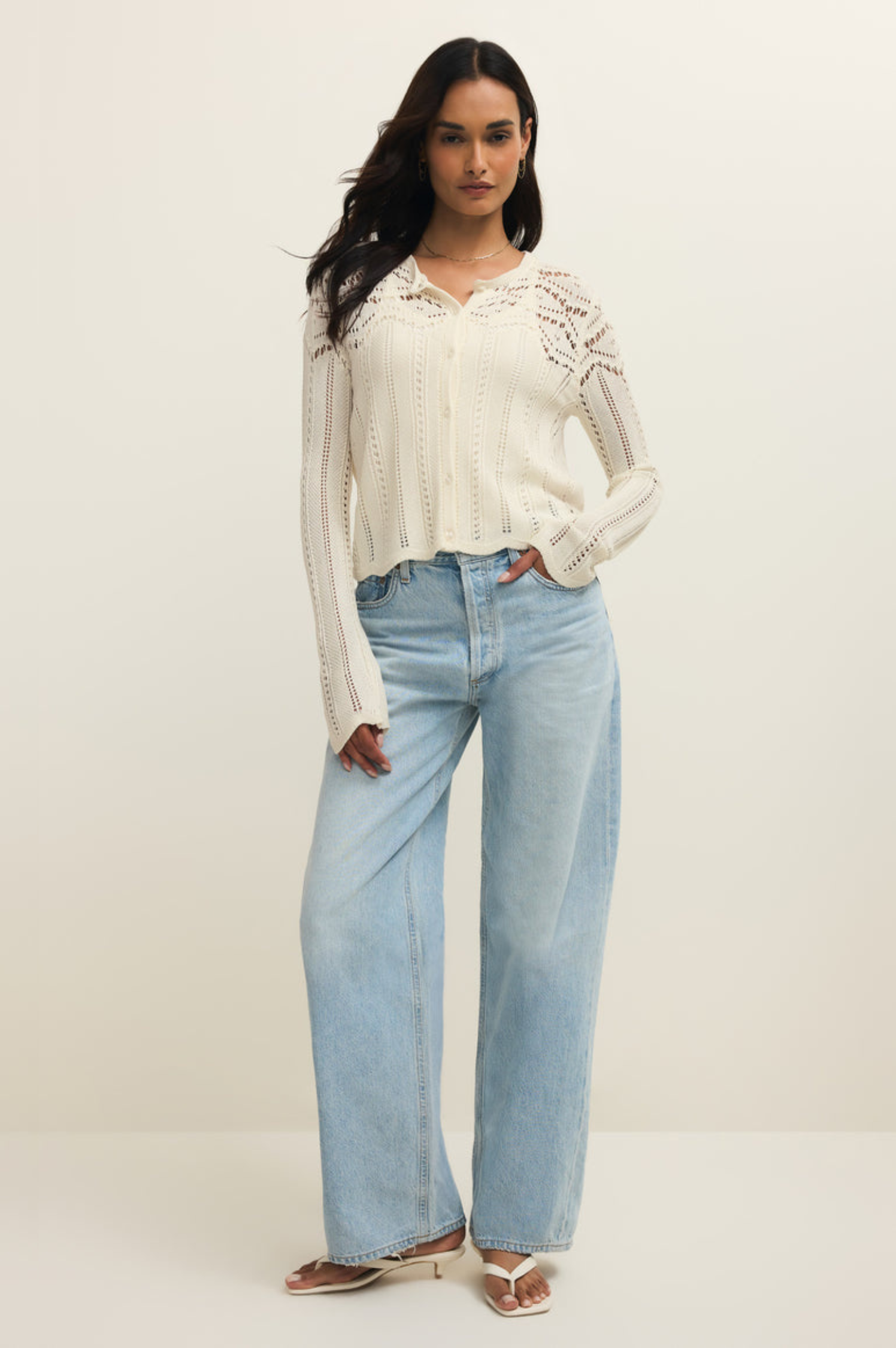 Alycia Crochet Sweater