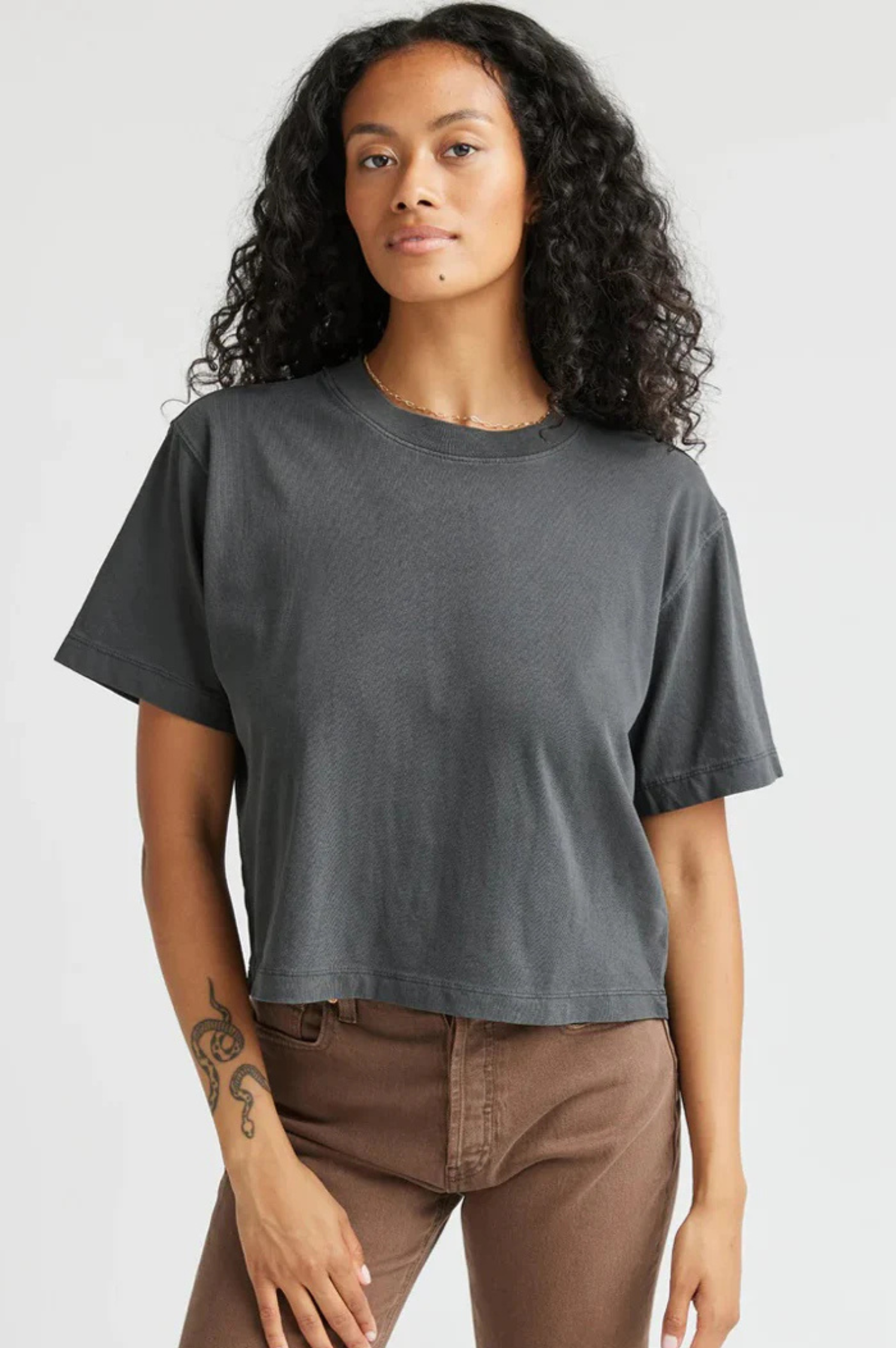 Relaxed Crop Tee