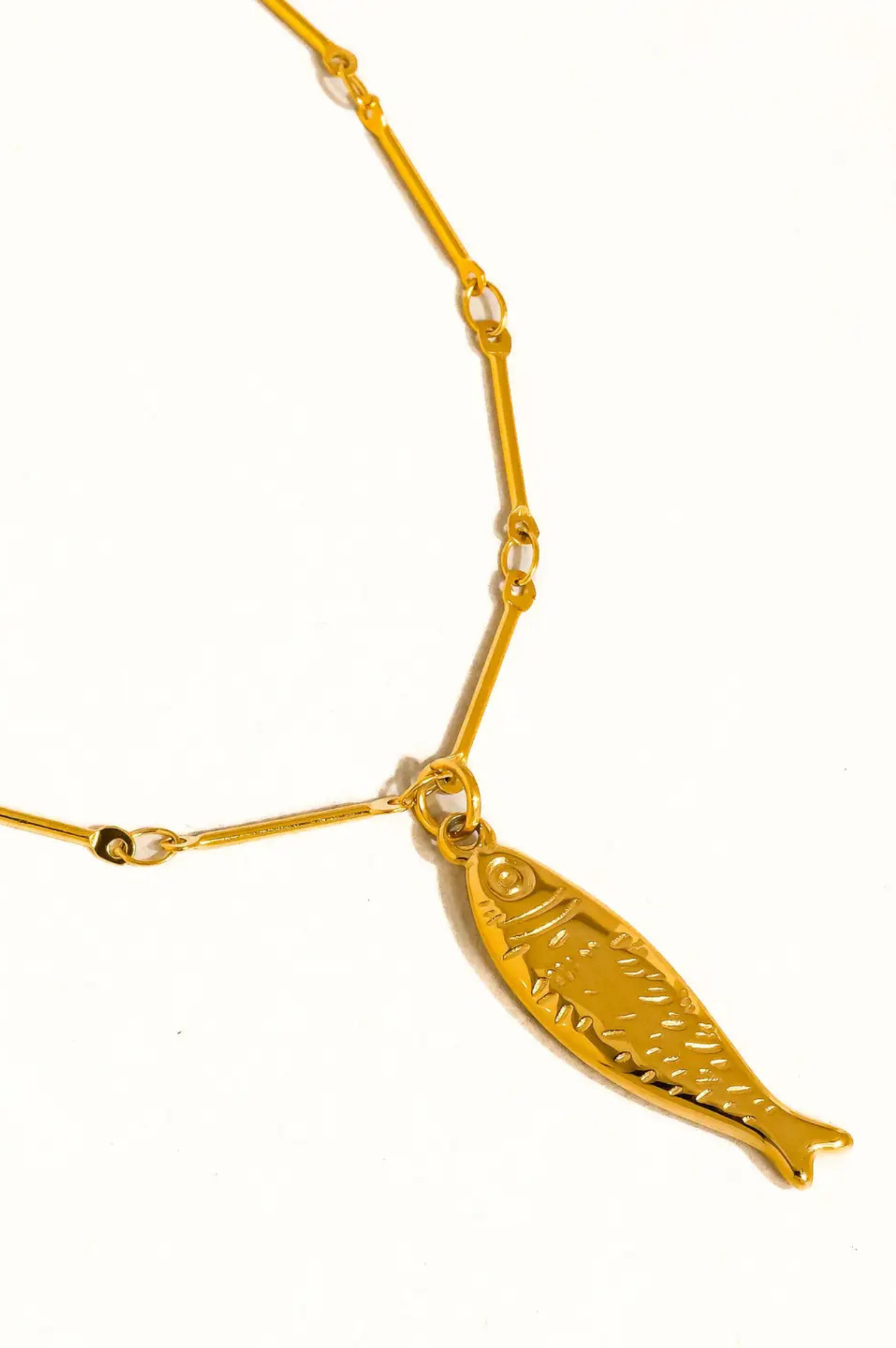 Coralie Fish Pendant Necklace
