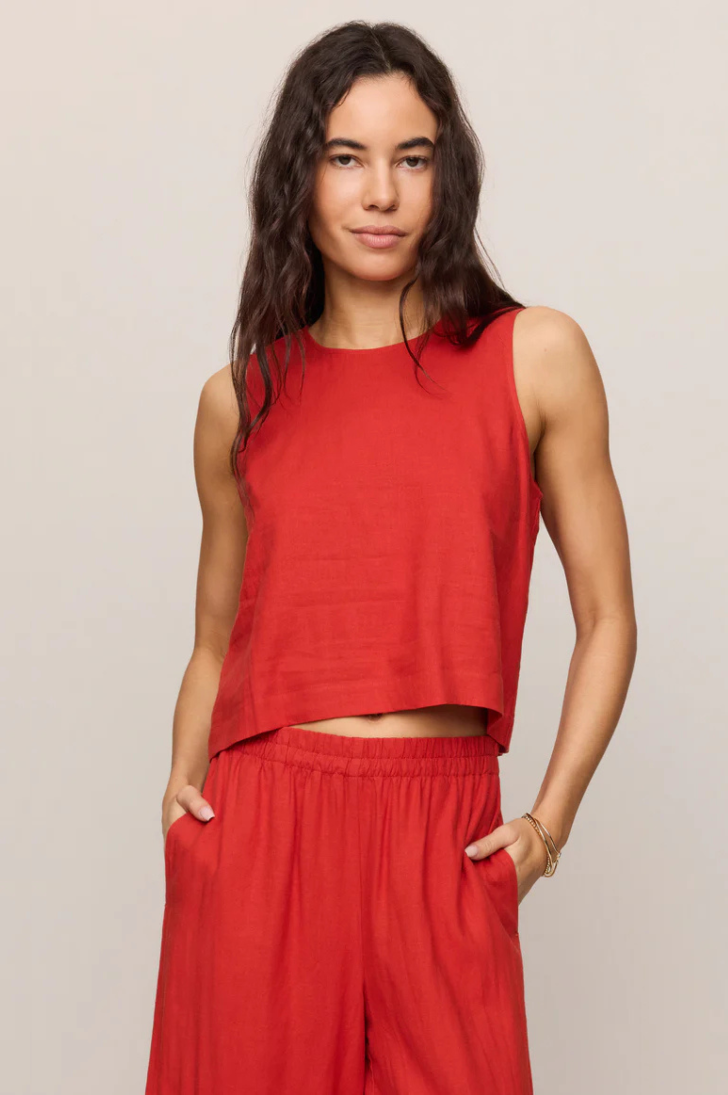 Sloan Linen Tank