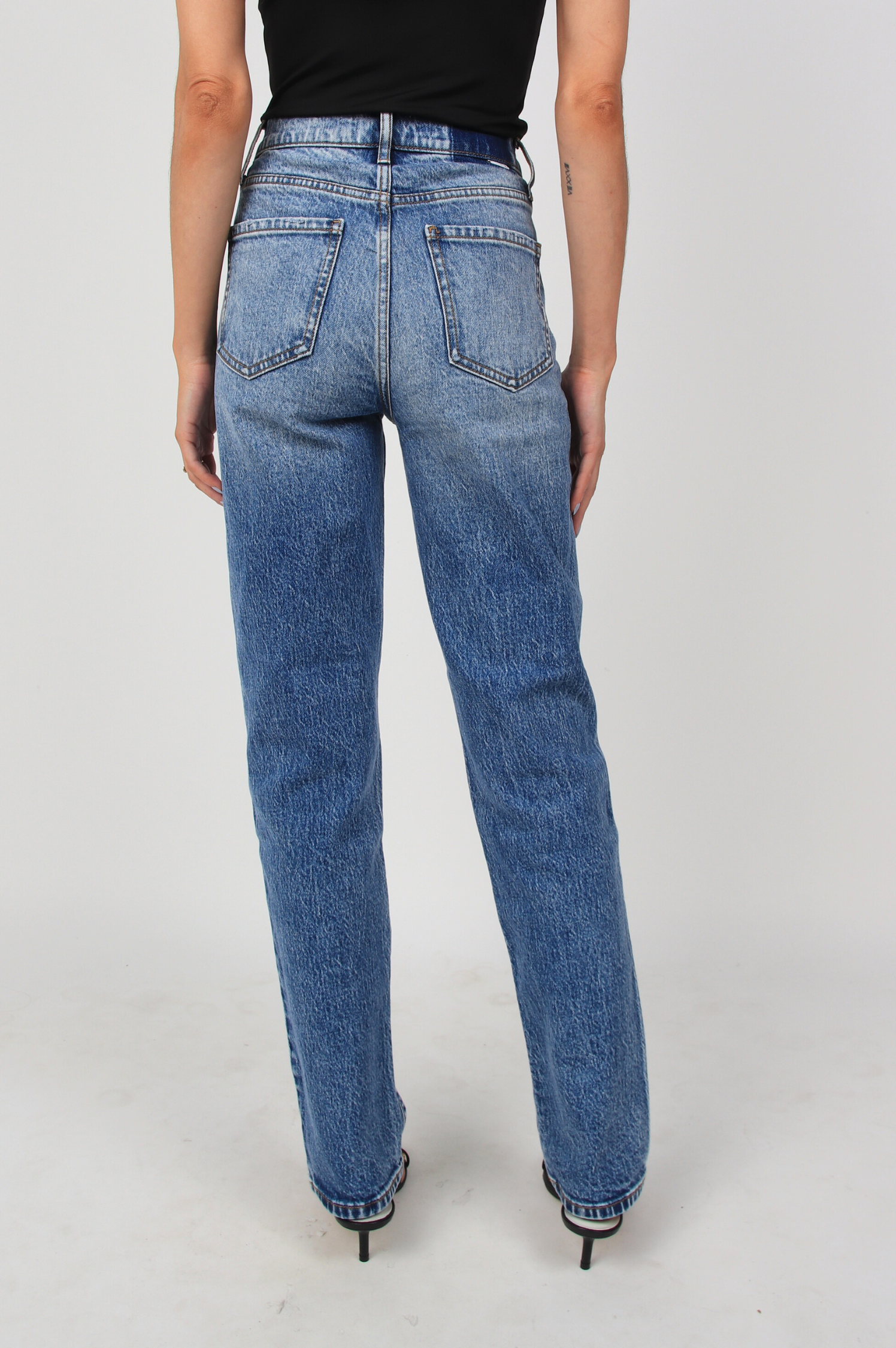 Smarty Pants High Rise Slim Straight