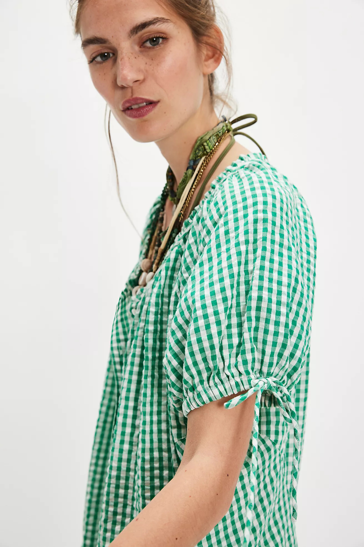 Farley Gingham Tunic