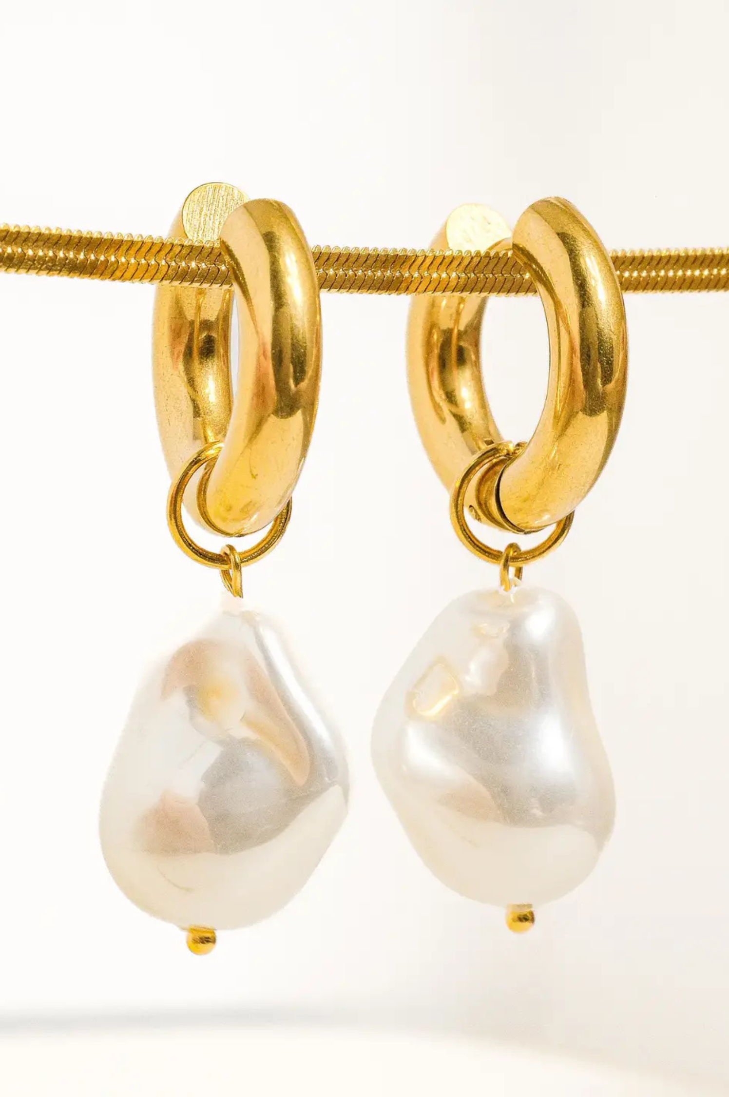 Oceana Large Pearl Earring