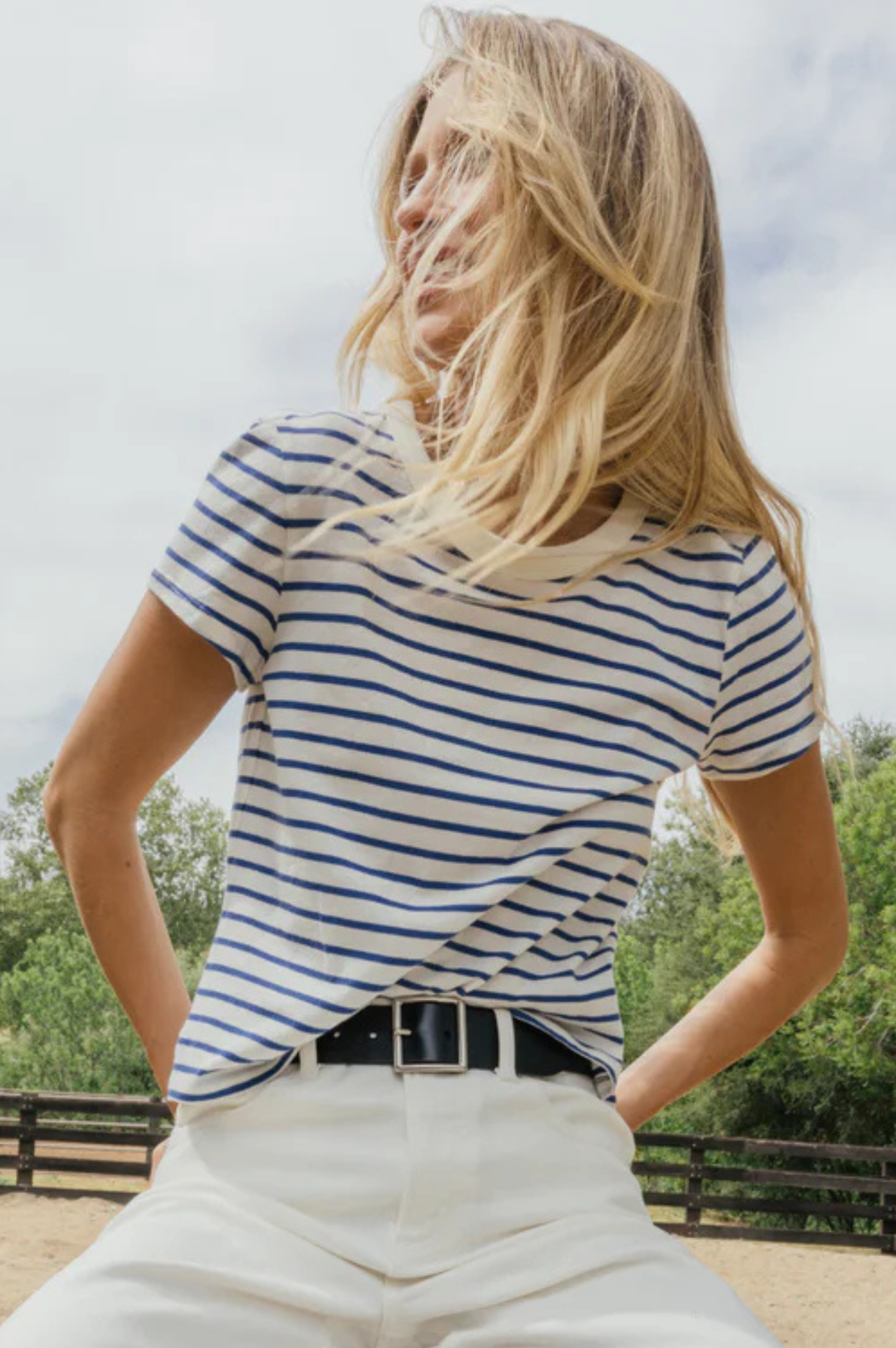 Junie Striped Tee