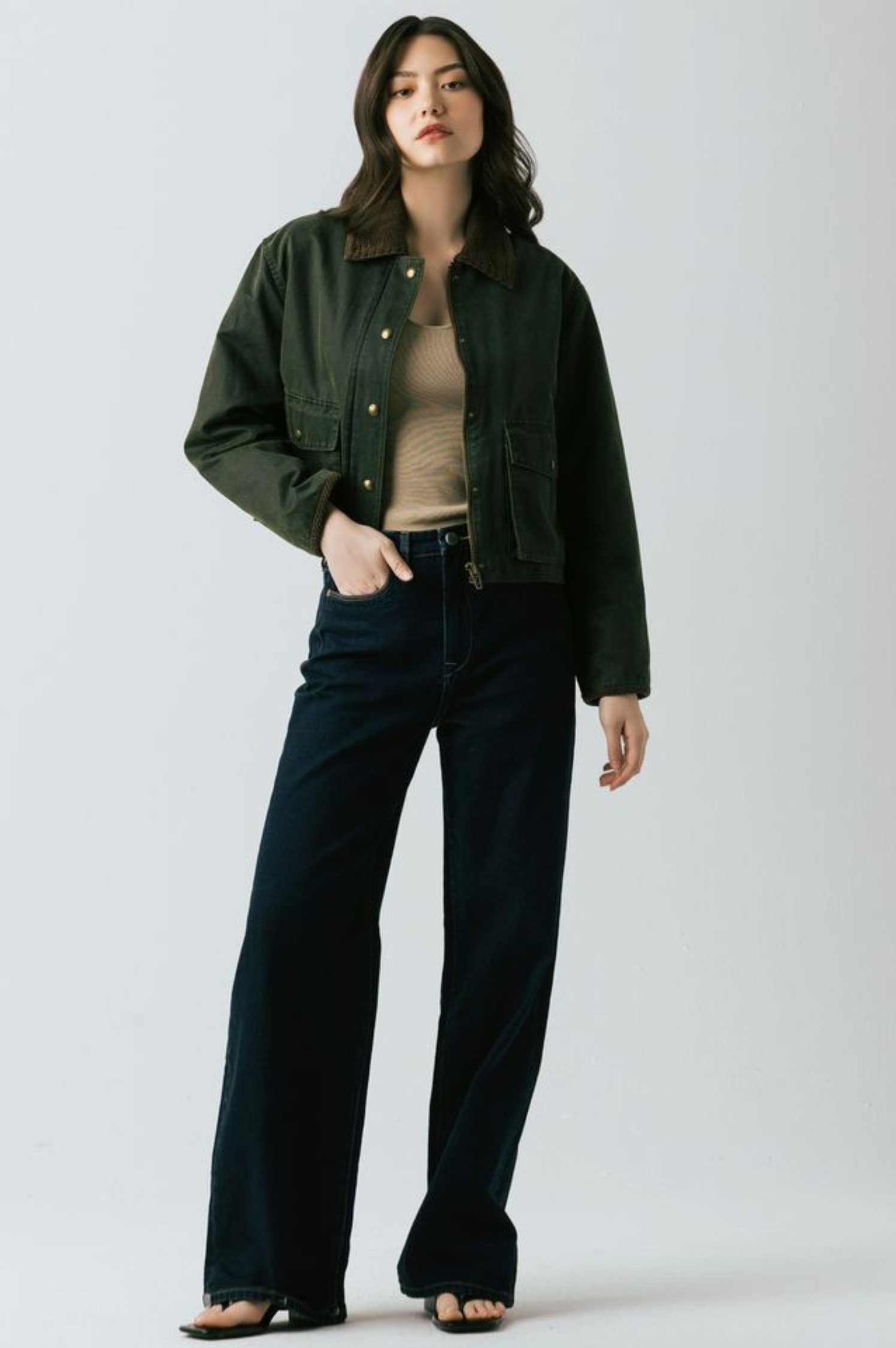 Catching A Break Cropped Jacket