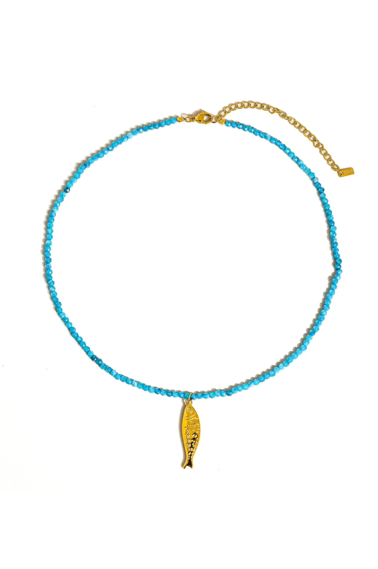 Sasha Fish Beaded Necklace