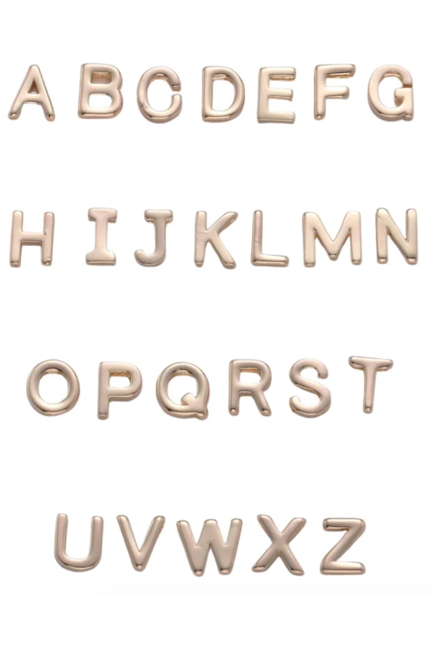 Initial Charms- Initial Bar