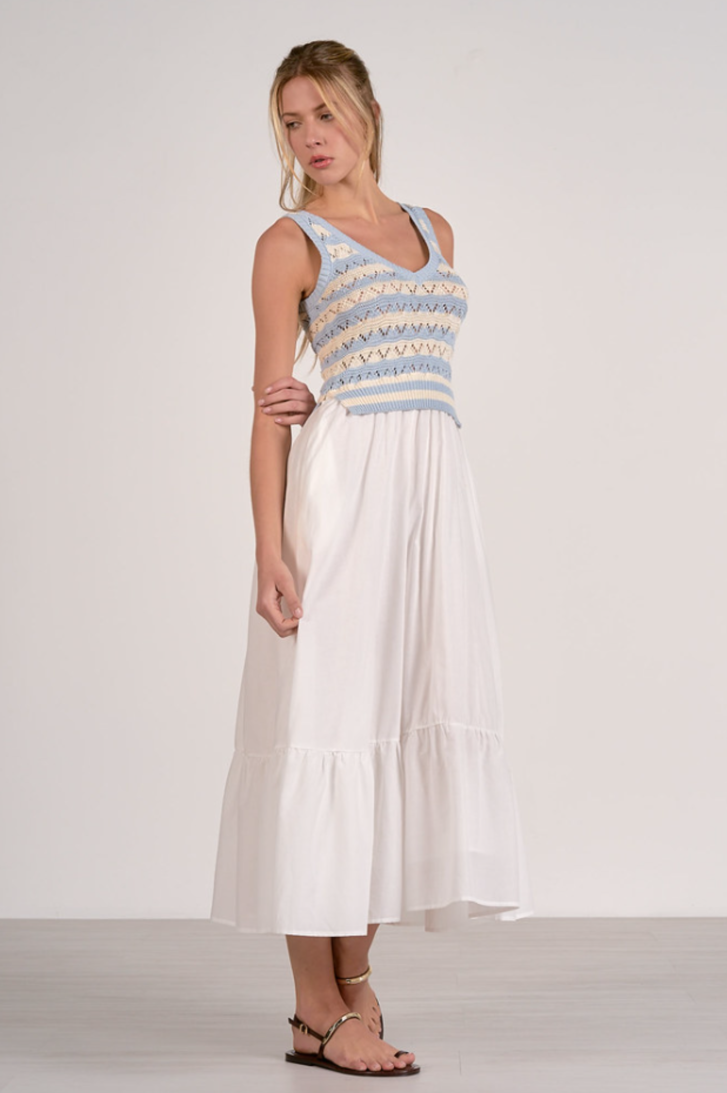 Aria Knit Midi Dress