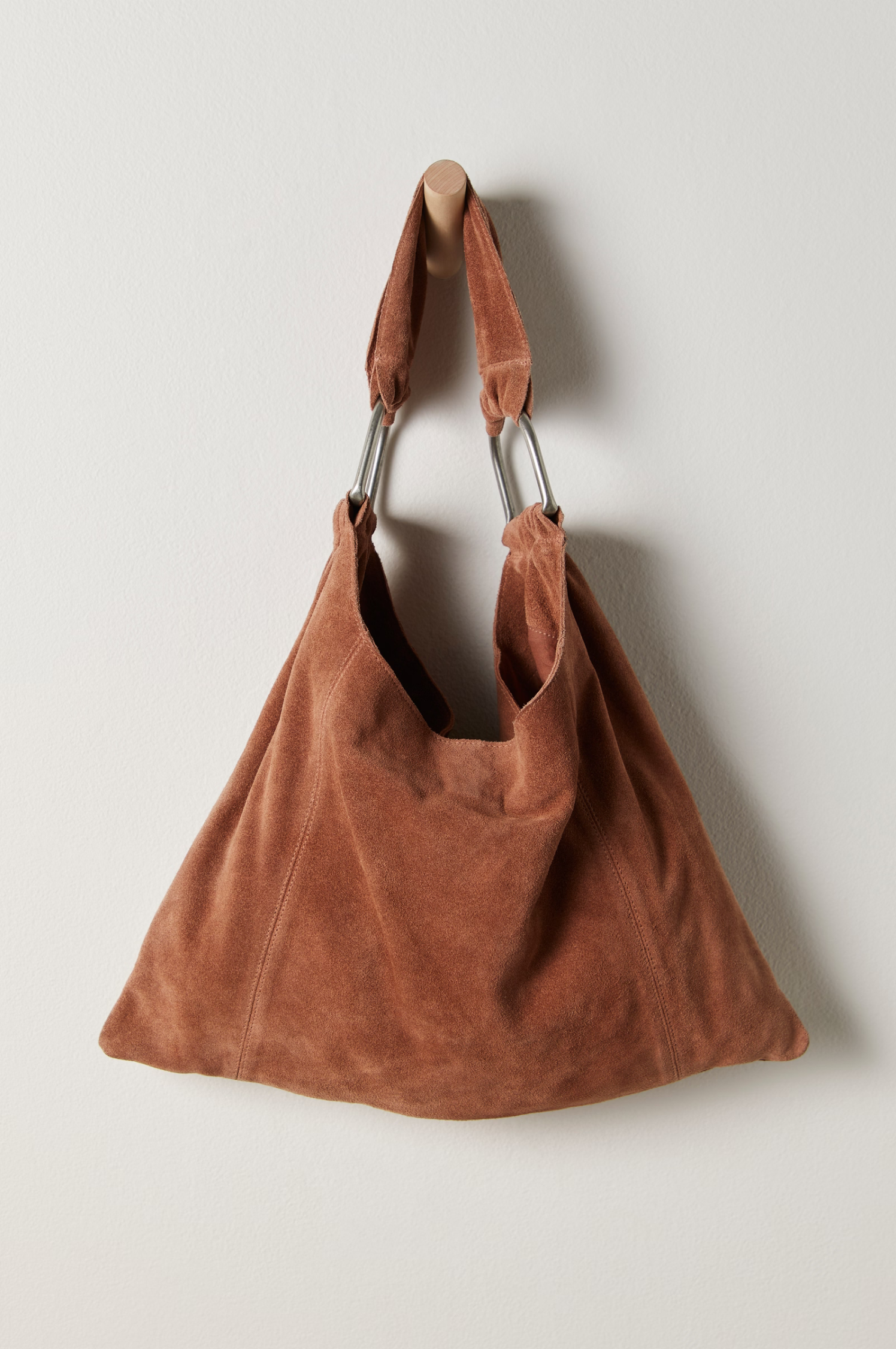 Bobbi Slouch Suede Tote