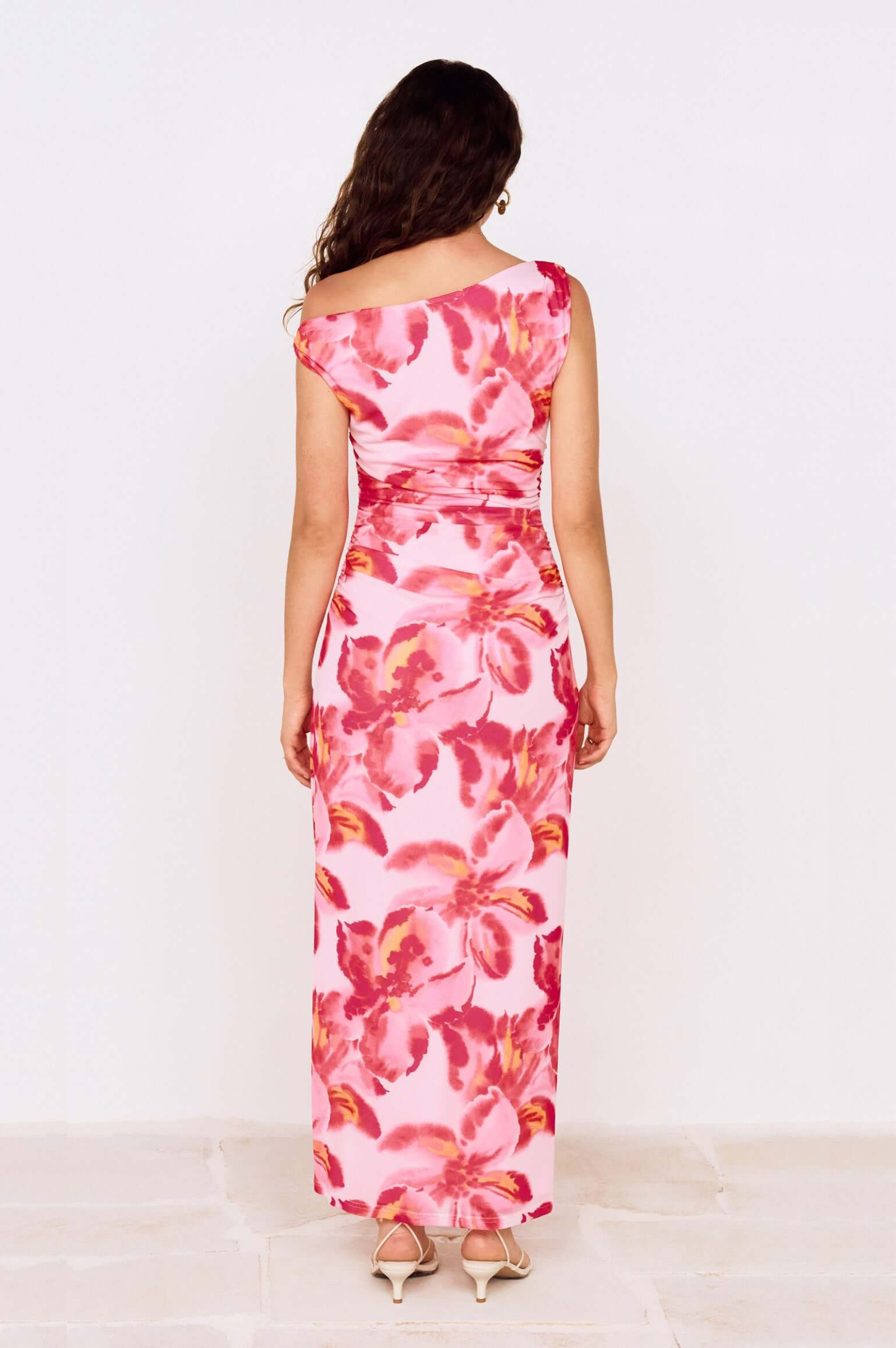 Bianca Mesh Midi Dress
