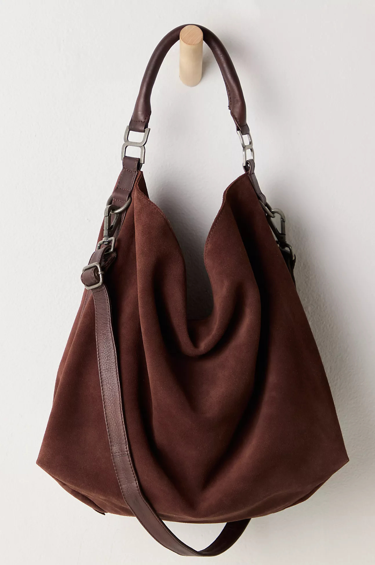 Suzie Suede Slouchy Tote Bag