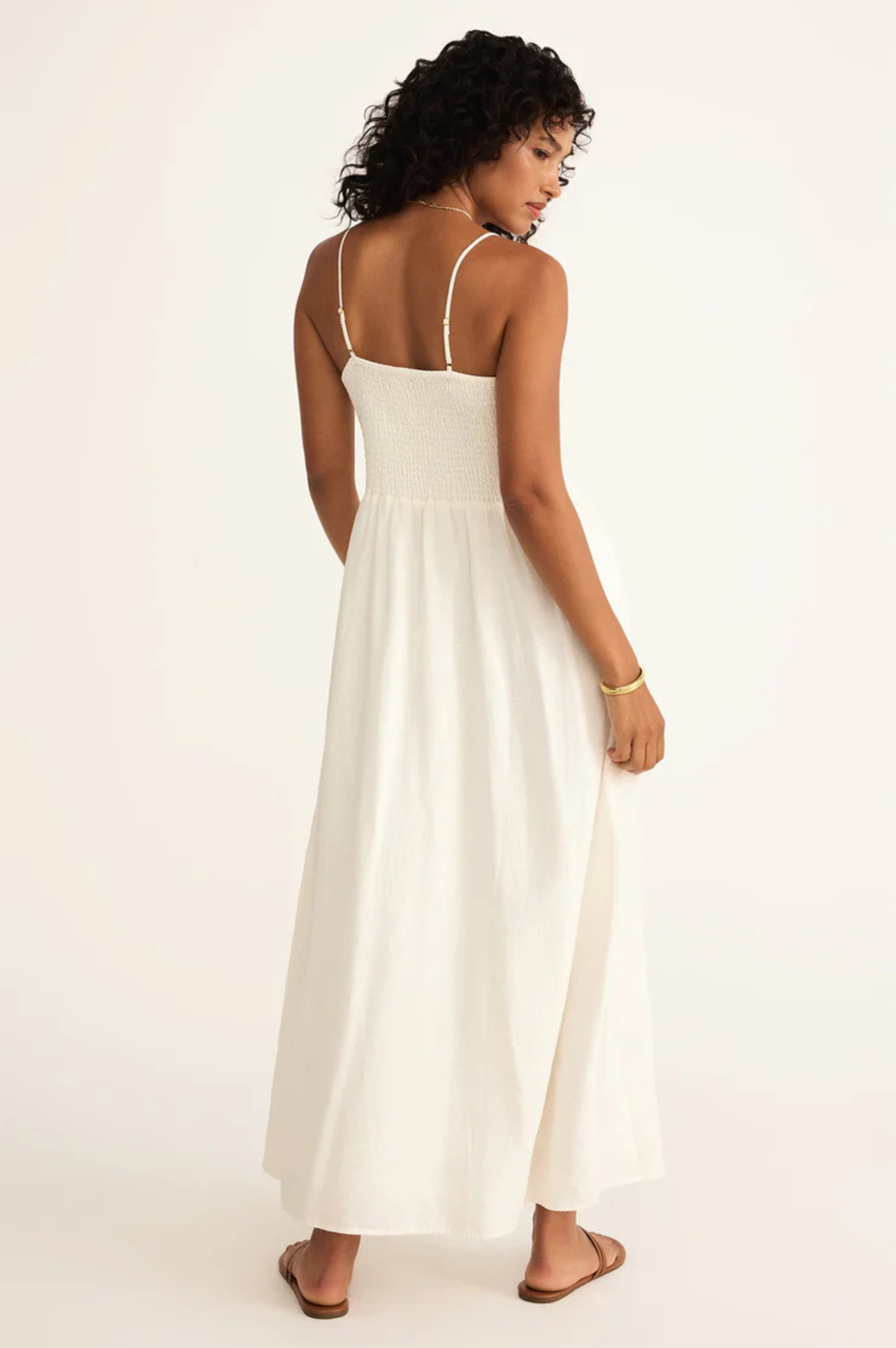 Bayside Linen Maxi Dress