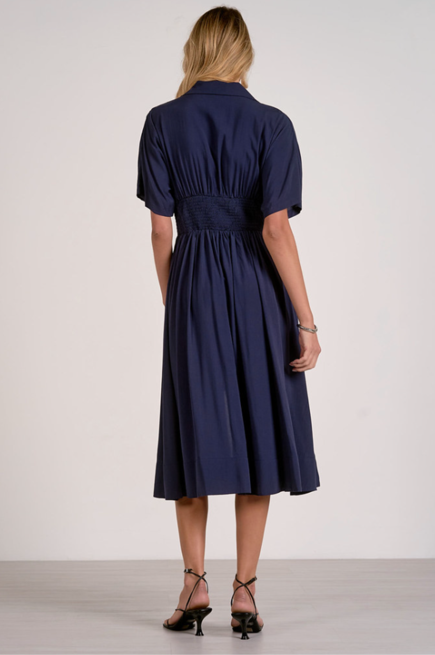 Vivienne Waist Midi Dress